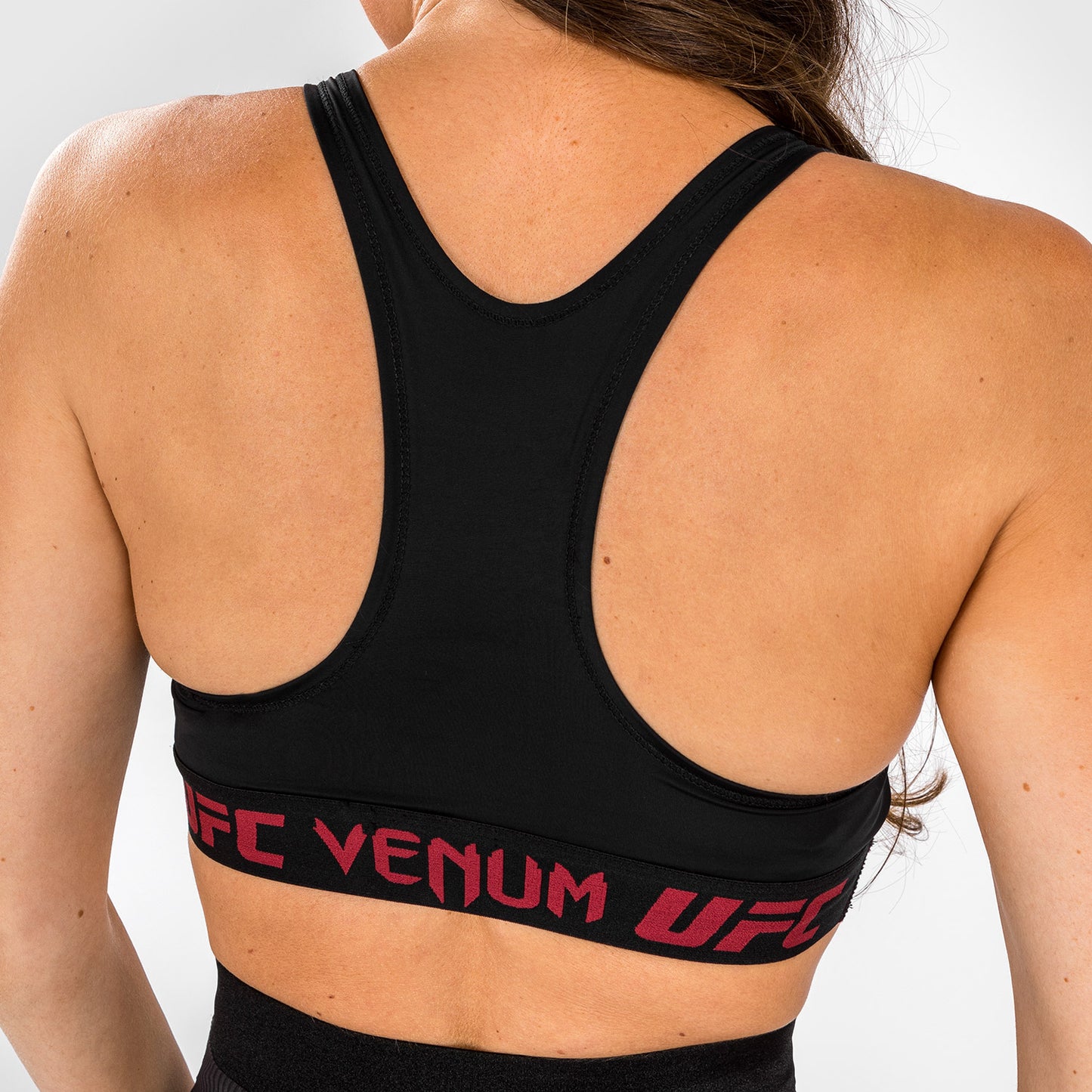 UFC Venum Authentic Fight Week 2.0 Women’s Sports Bra - Black/Red