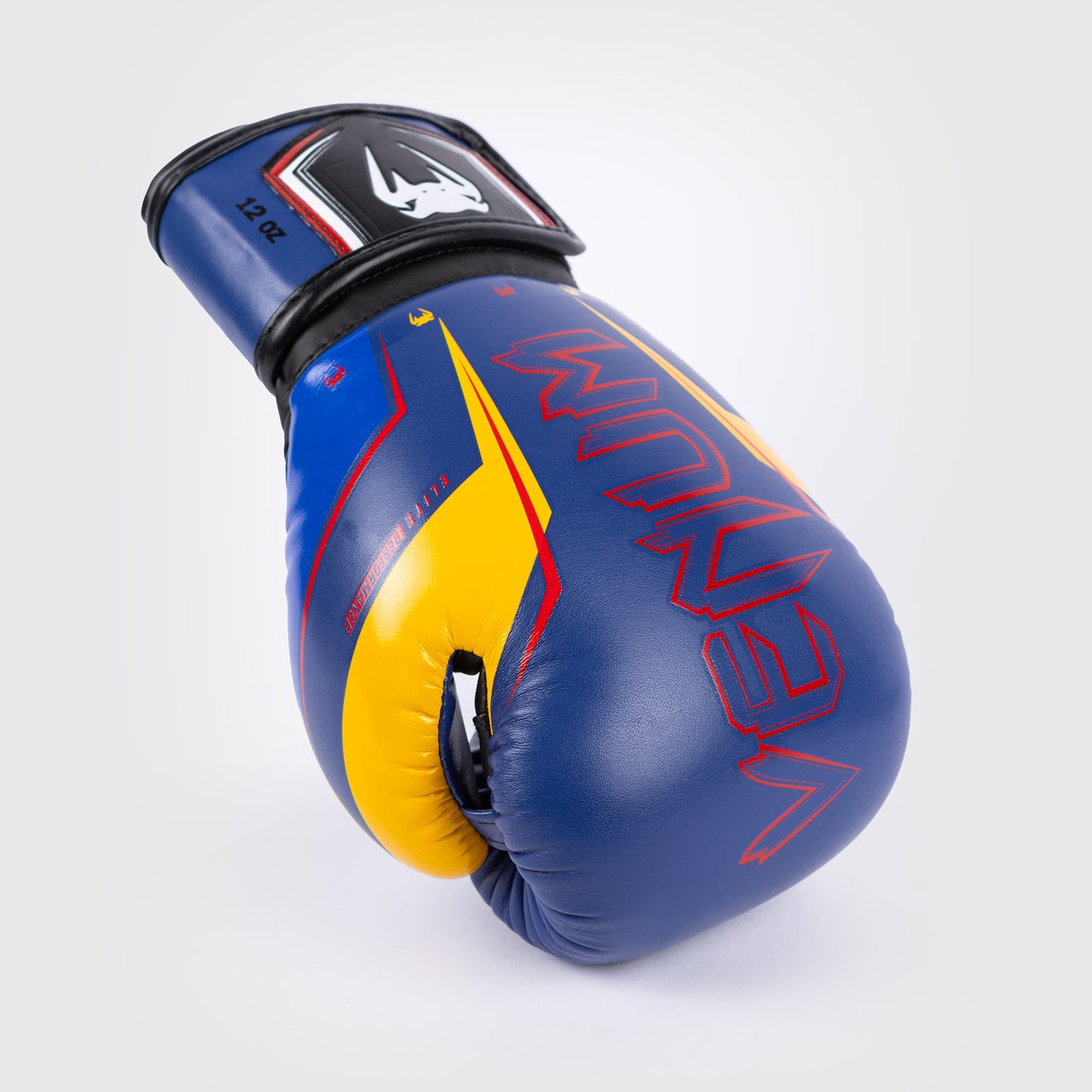Venum Elite Evo Boxing Gloves - Blue/Yellow