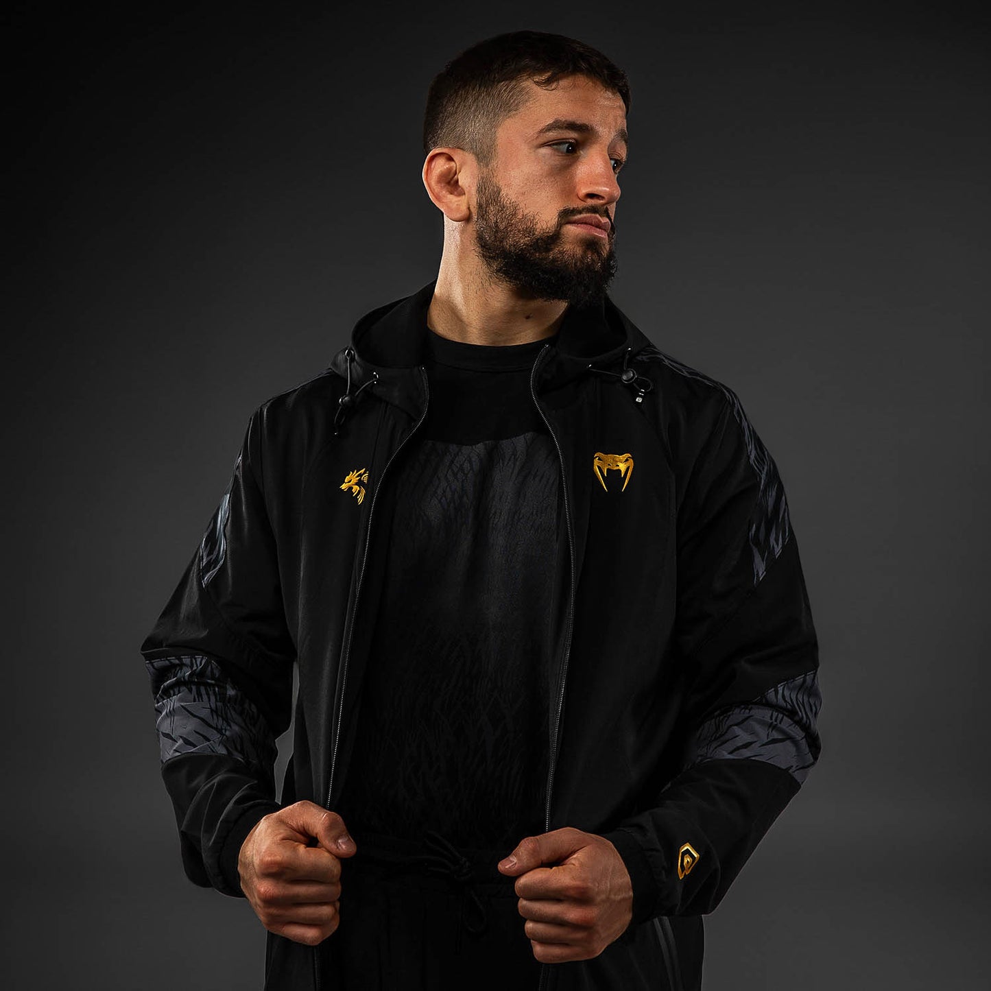 Venum x Chimaev Track Jacket - Black/Grey