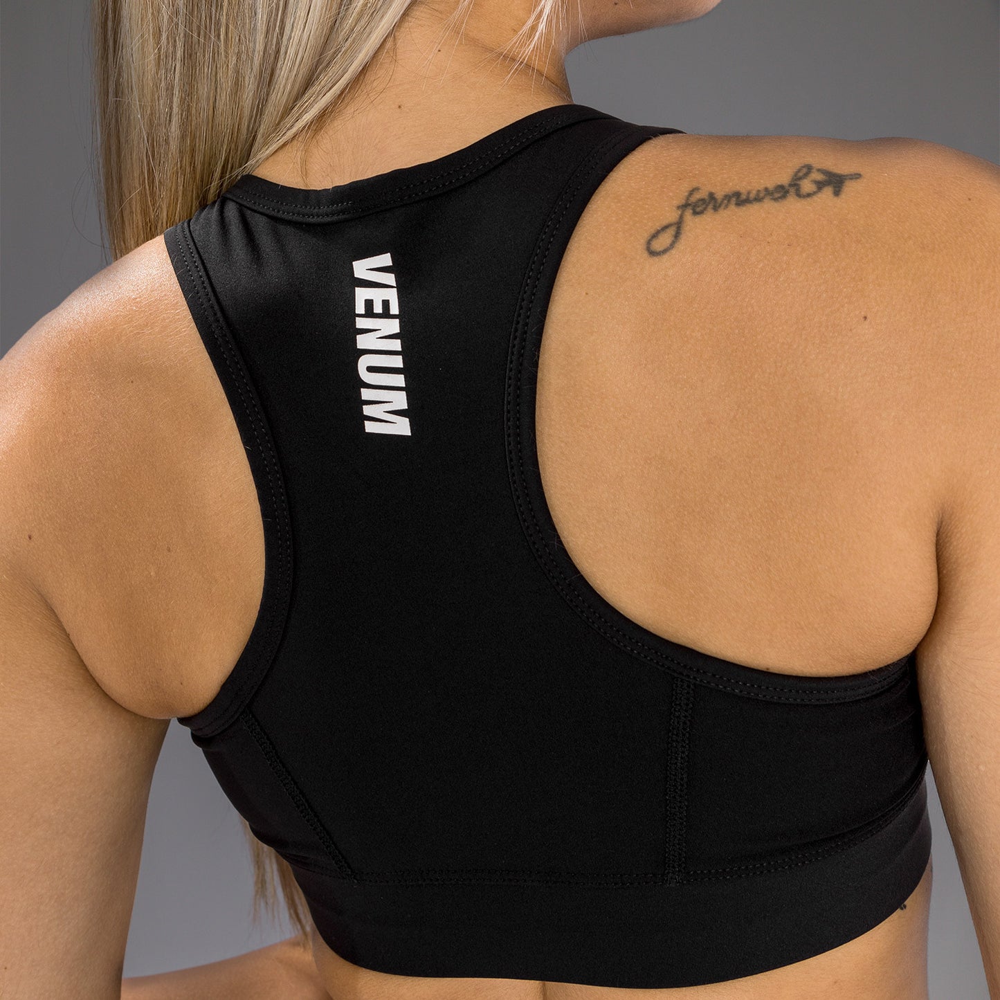 Venum Essential Medium Impact Sport Bras - Black