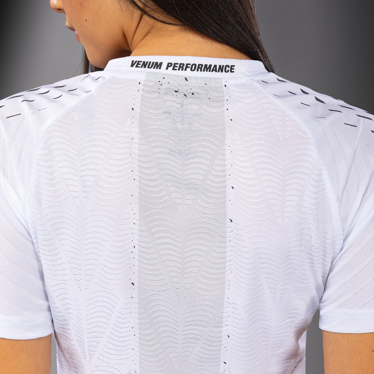 Women's UFC Zenith by Venum White Authentic Fight Night Walkout Jersey Personalized