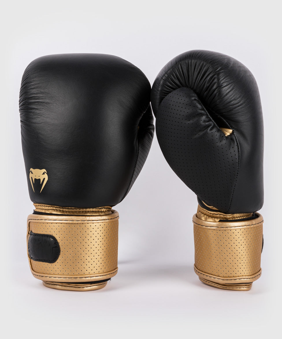 Venum boxing gloves gold discount