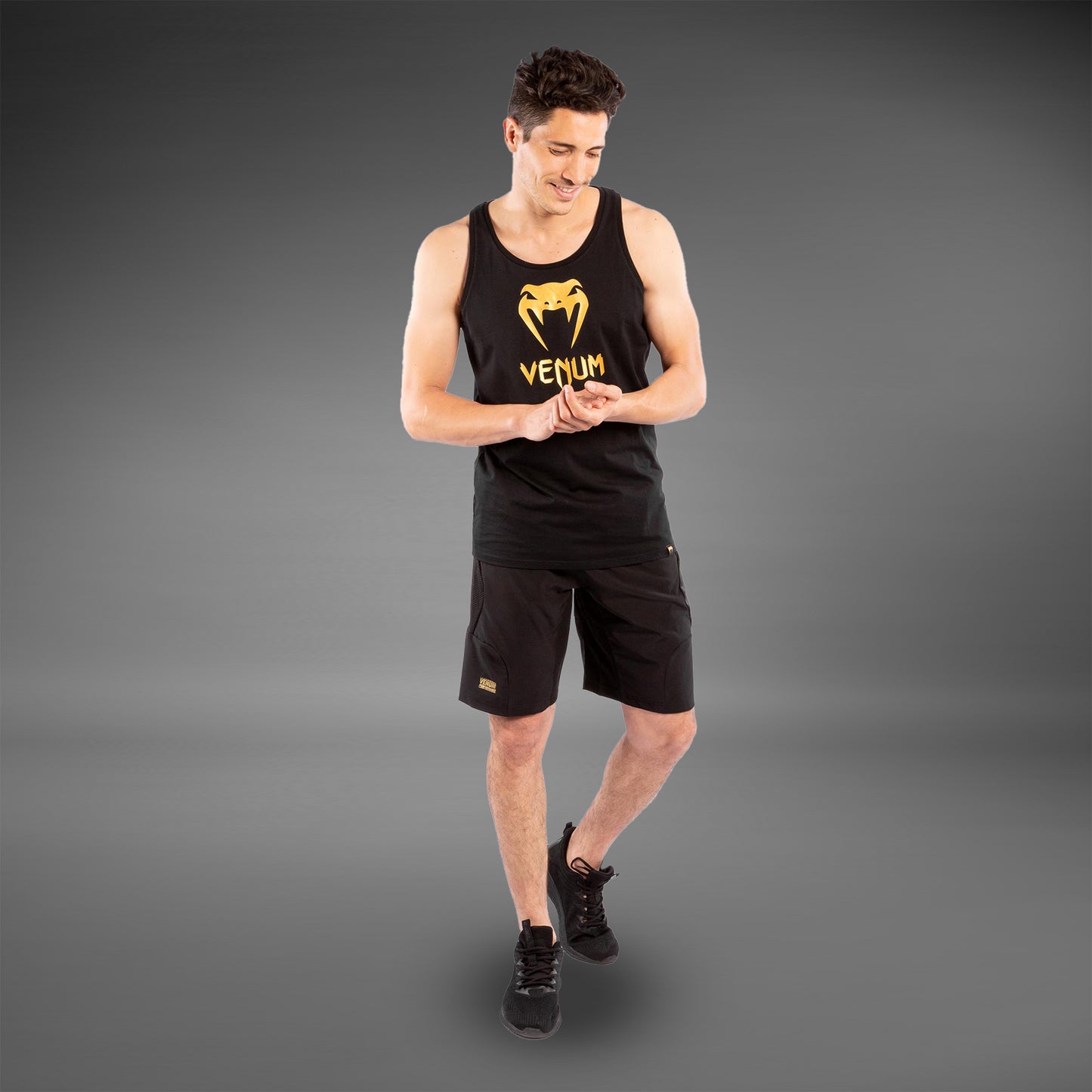 Venum Classic Tank Top - Black/Gold