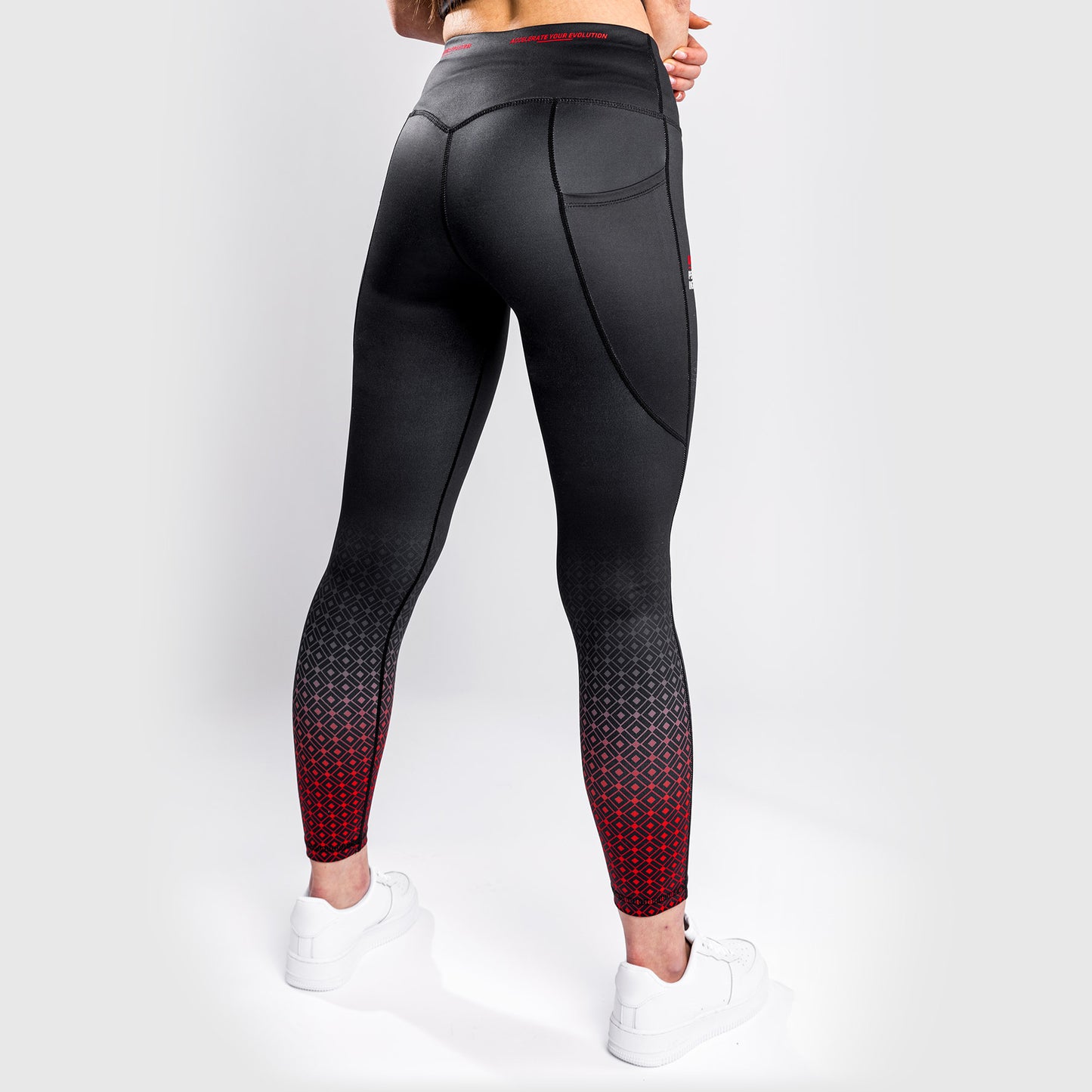 UFC Venum Performance Institute Legging - Black/Red