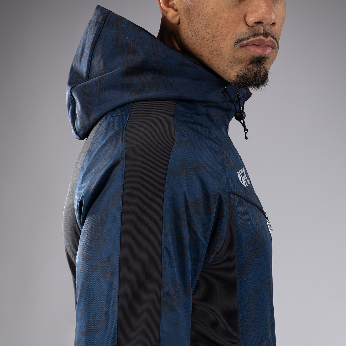 UFC Fusion by Venum Fight Week Men’s Zip Hoodie - Oceanic Blue