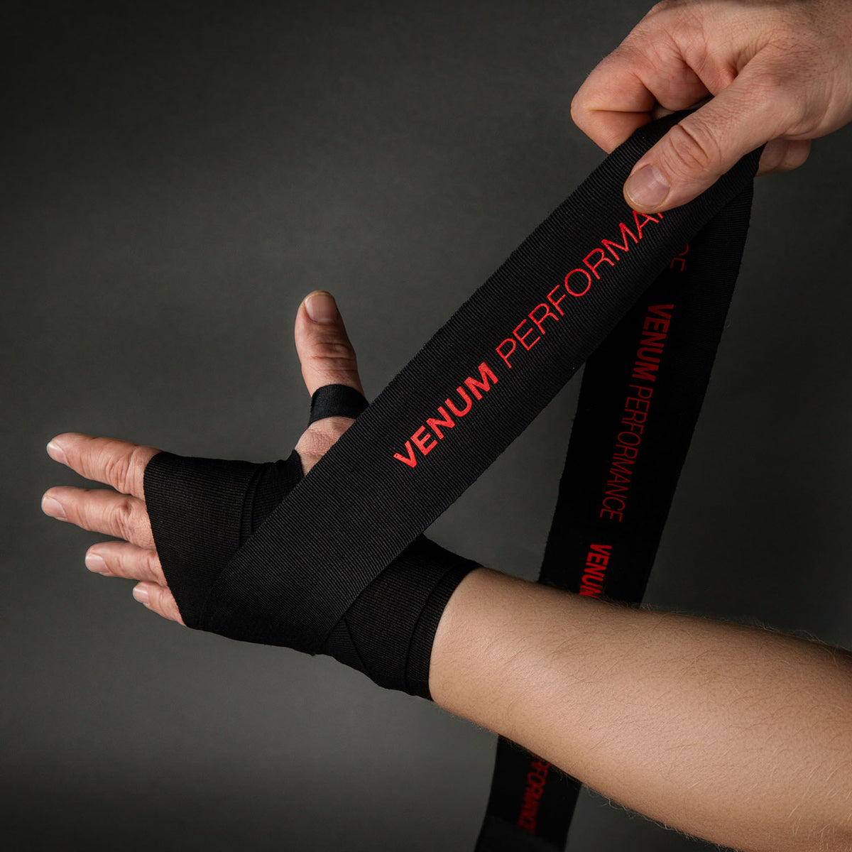 Venum Kontact Evo Amazonia Reborn Hand Wraps - Black/Red