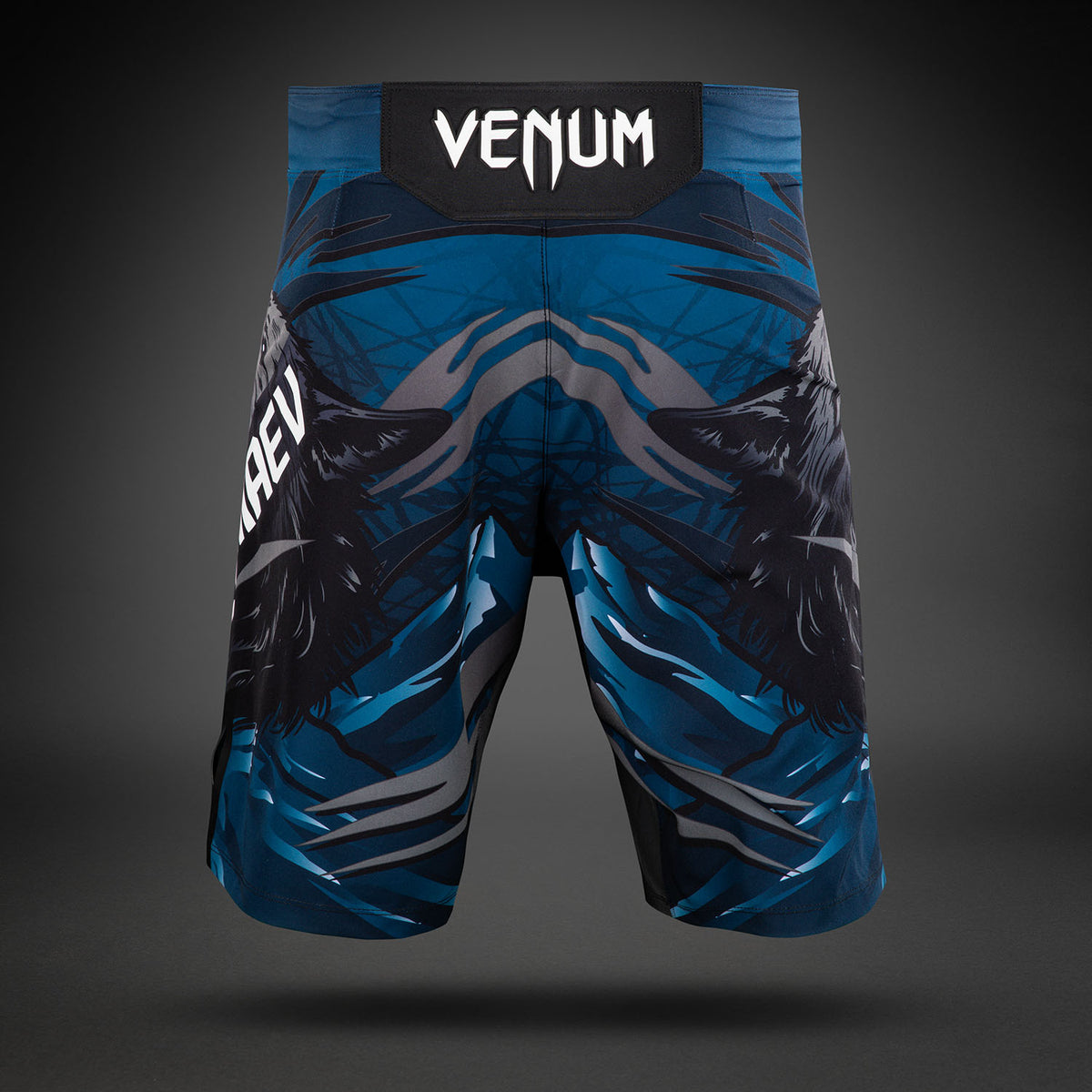 UFC Unrivaled by Venum Khamzat Chimaev Men's Long Fit Fight Short - Blue
