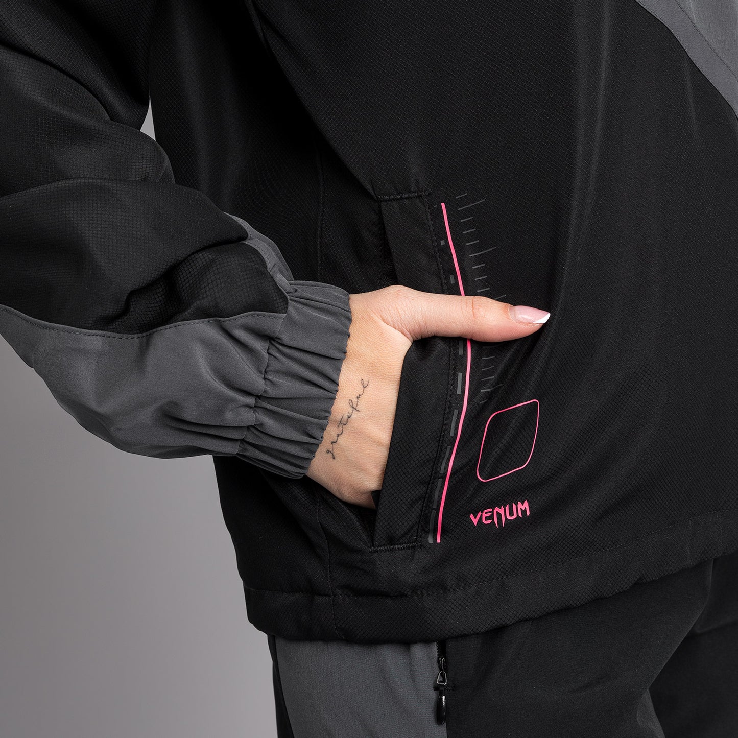 Venum Tactical XT Track Jacket - Black/Storm Grey