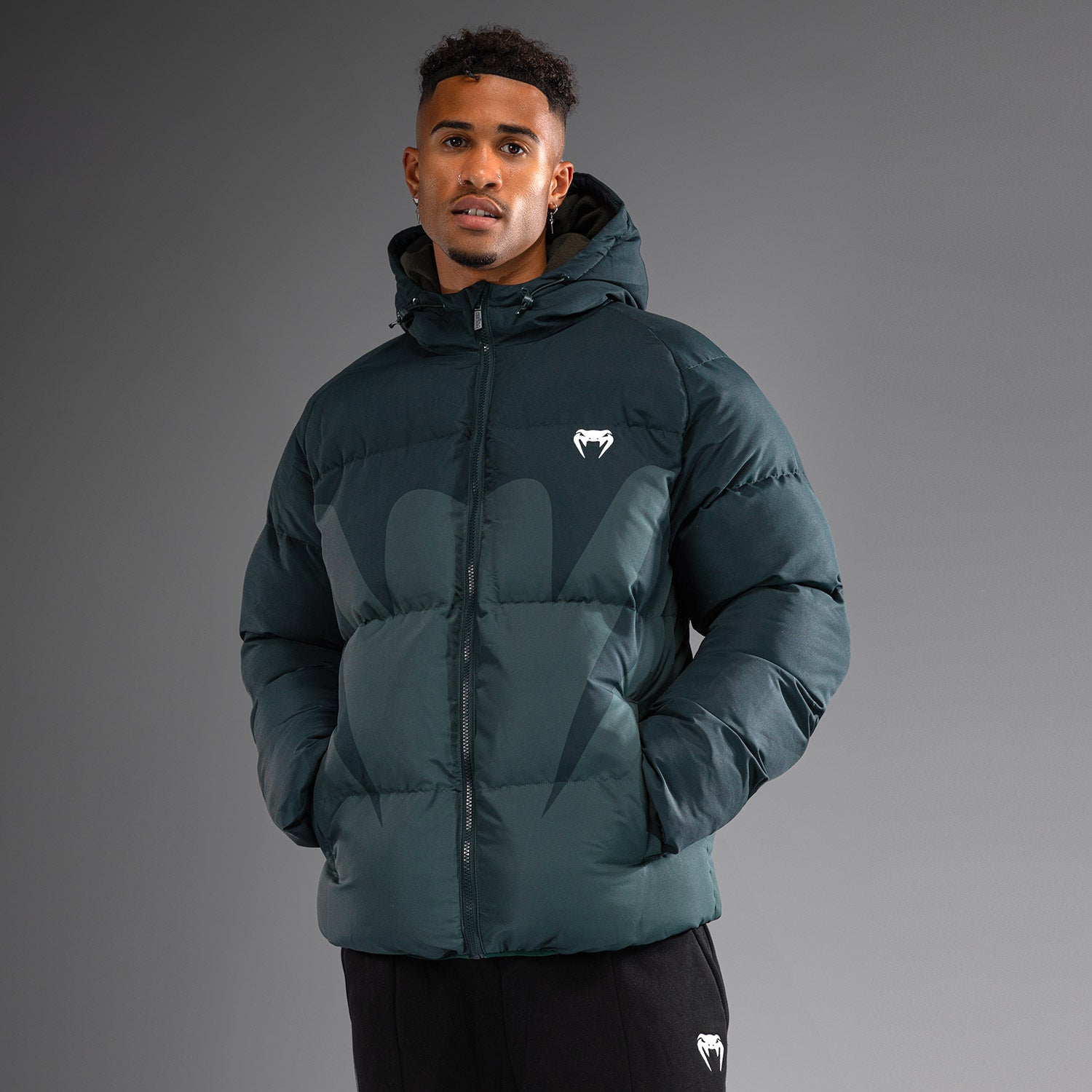 Venum Attack Down Jacket Army Green