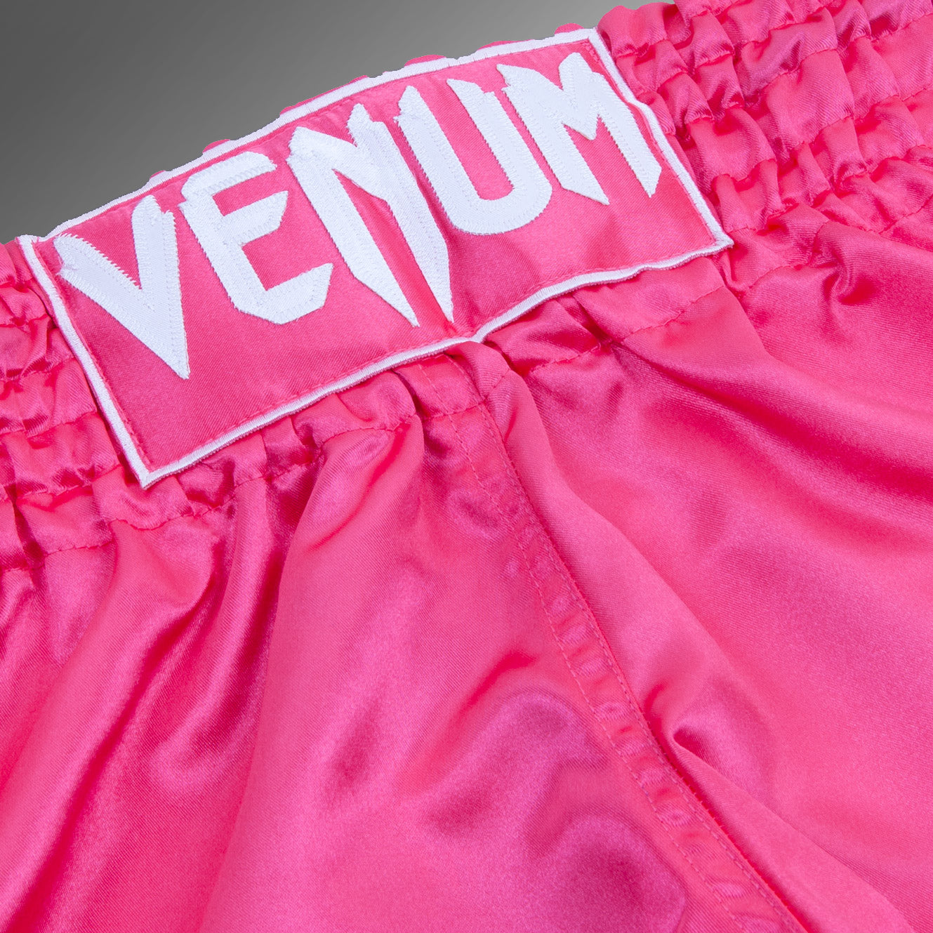 Venum Classic Muay Thai Short - Pink/White