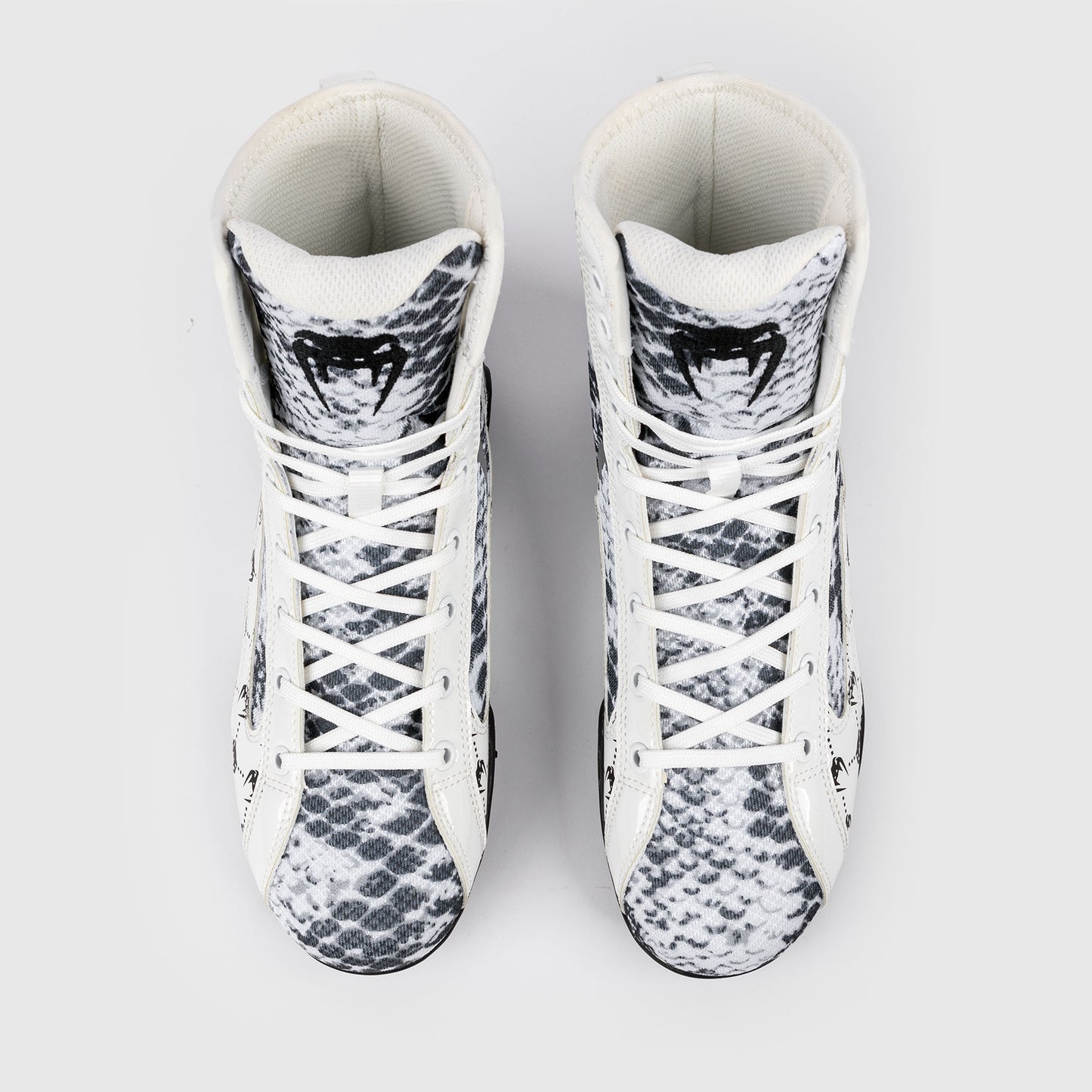 Venum White Snake Boxing Shoes for Women - White