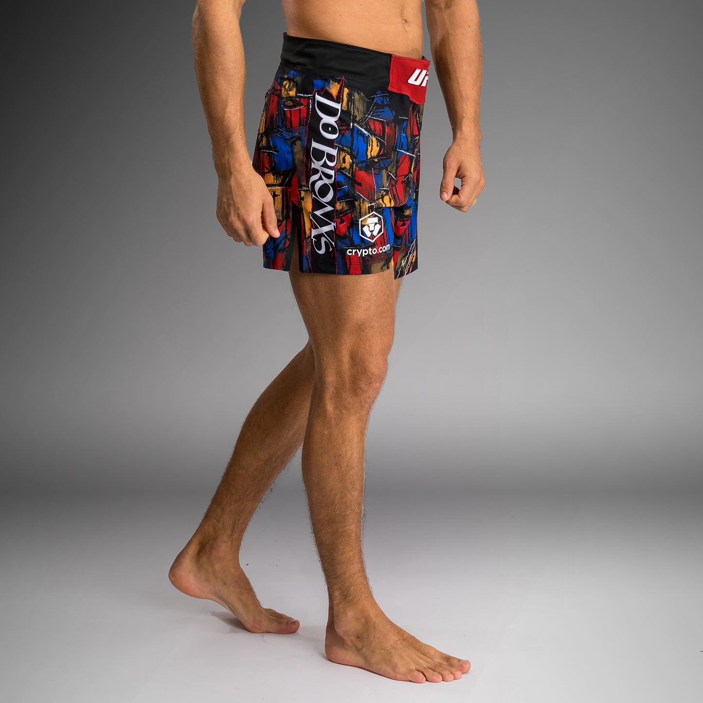 Men's UFC Unrivaled by Venum Red Charles Oliveira Fight Short