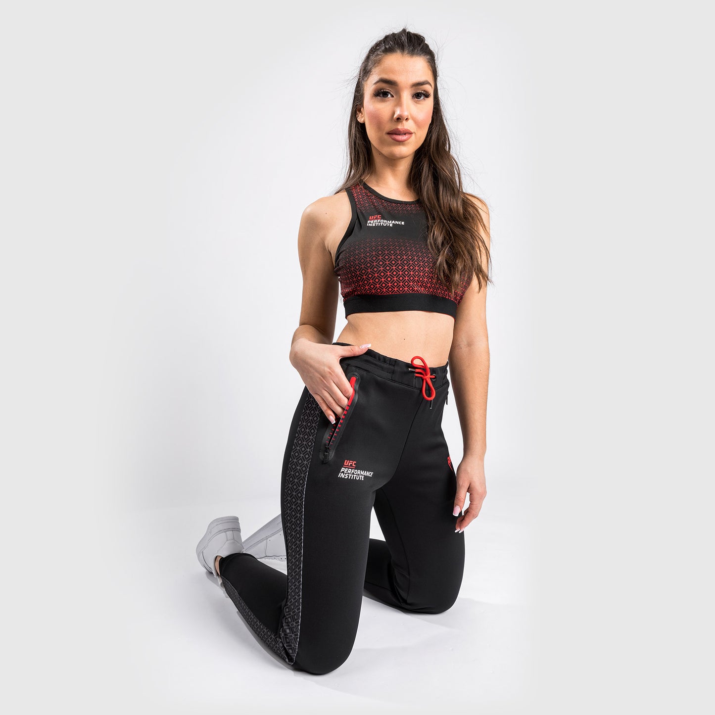 UFC Venum Performance Institute Jogger - For Women - Black/Red