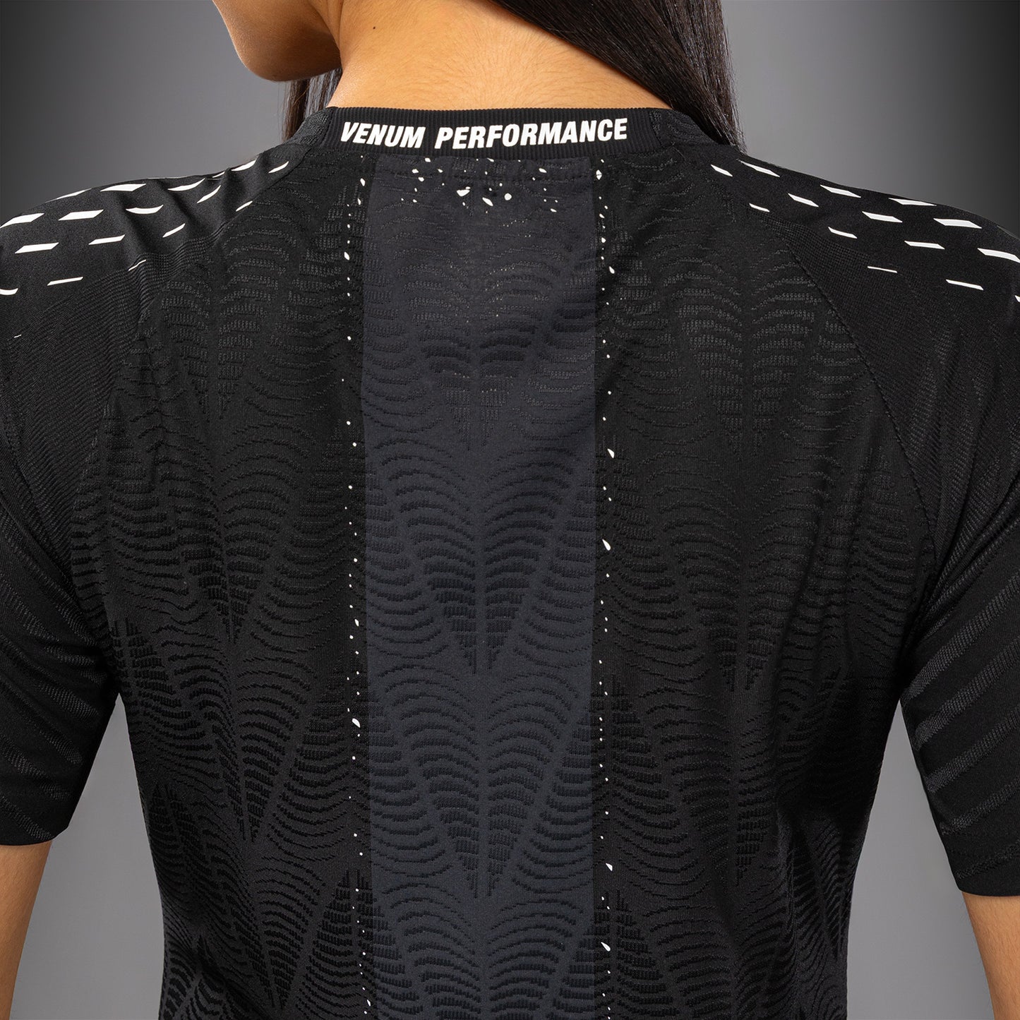 Women's UFC Zenith by Venum Black Authentic Fight Night Walkout Jersey Personalized