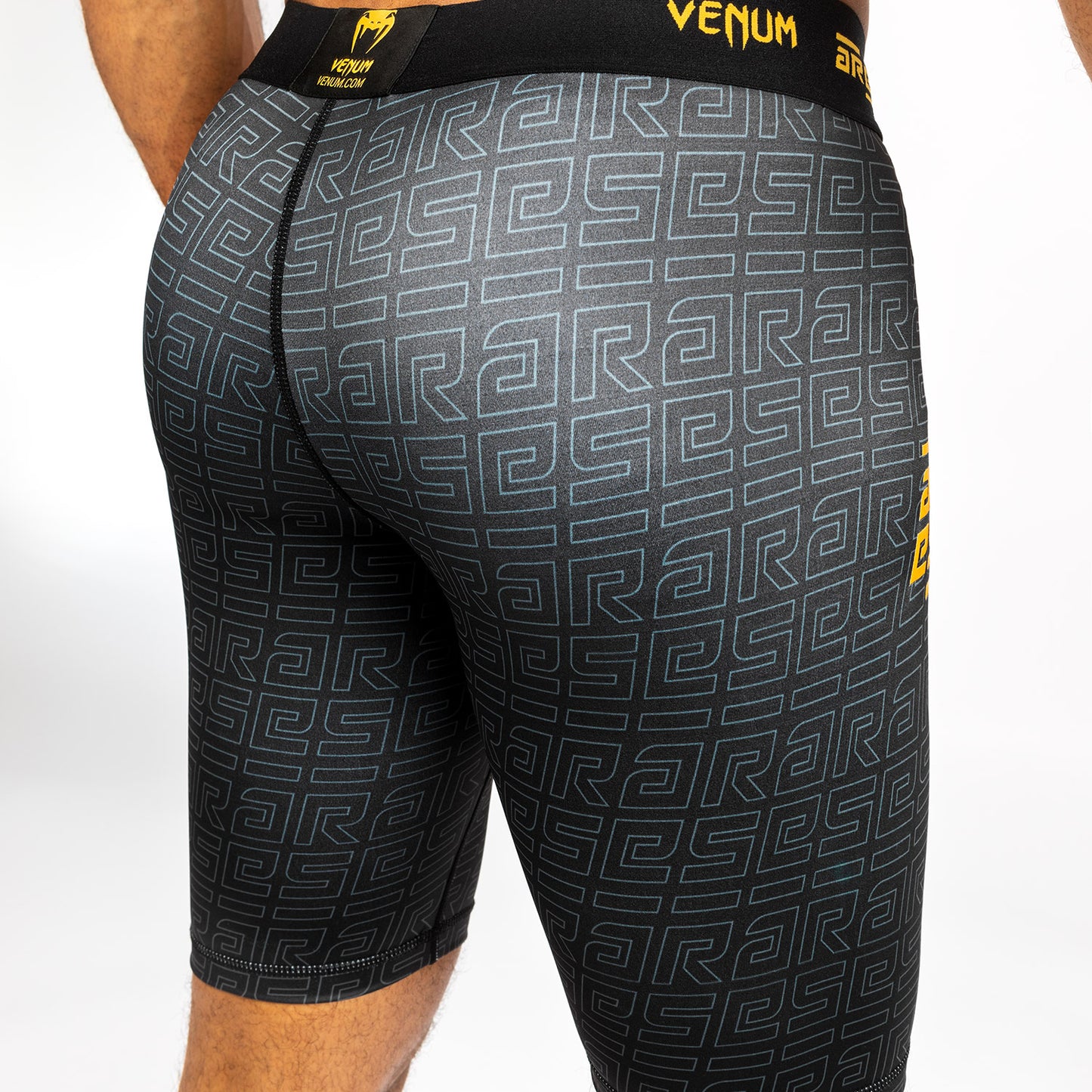 Venum x Ares Men’s Vale Tudo Shorts - Black/Gold