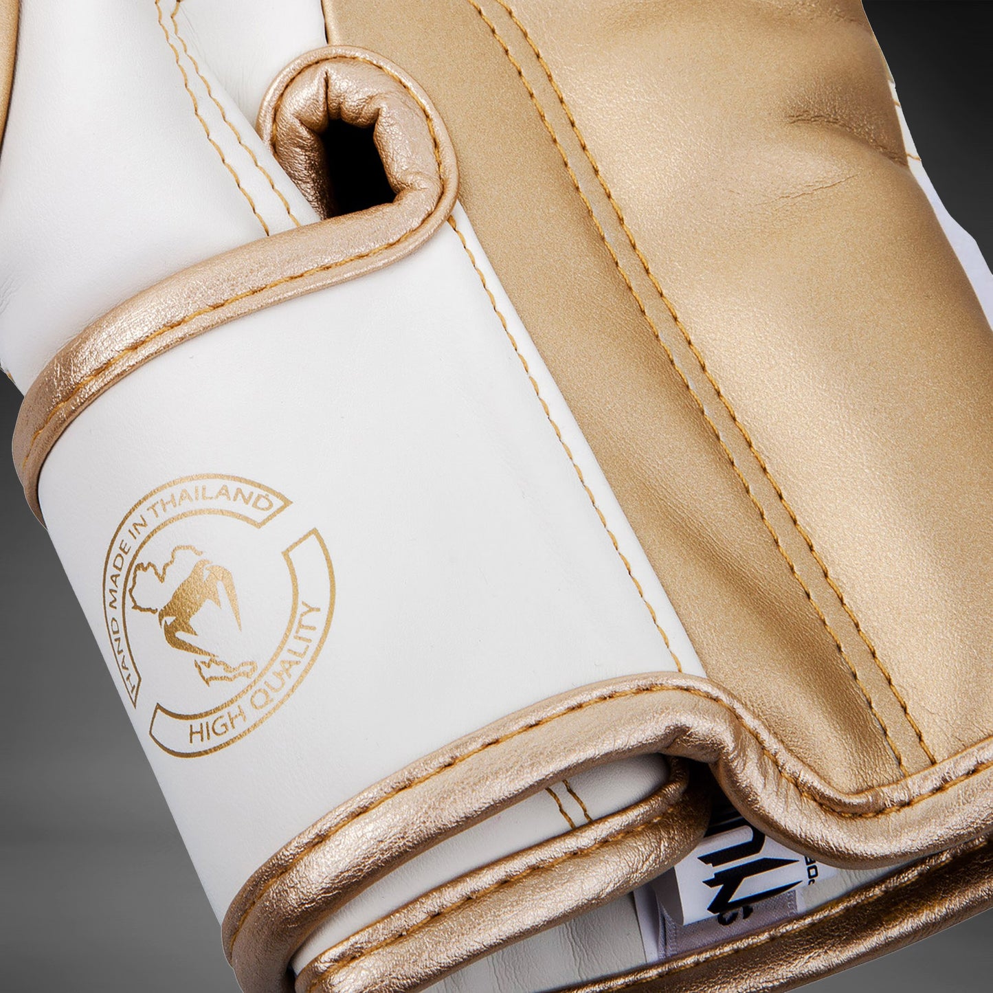 Venum Elite Boxing Gloves - White/Gold