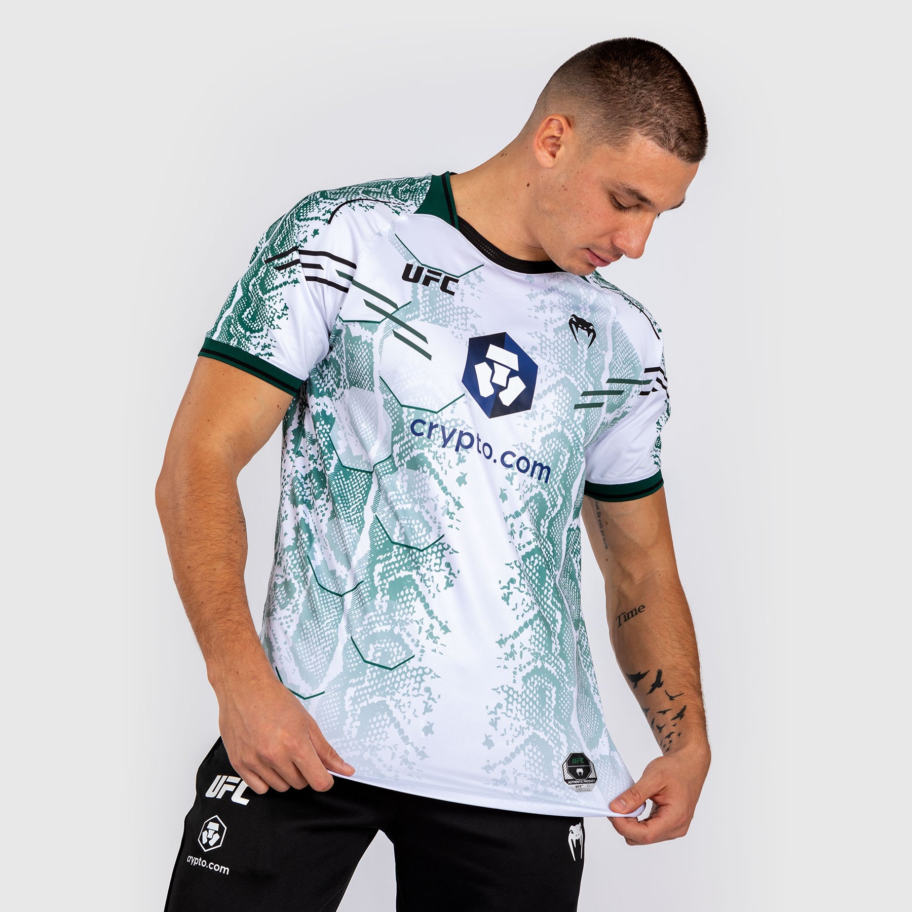 トム UFC jersey Men's UFC Fusion by Venum Black/Gold Tom Aspinall Fight