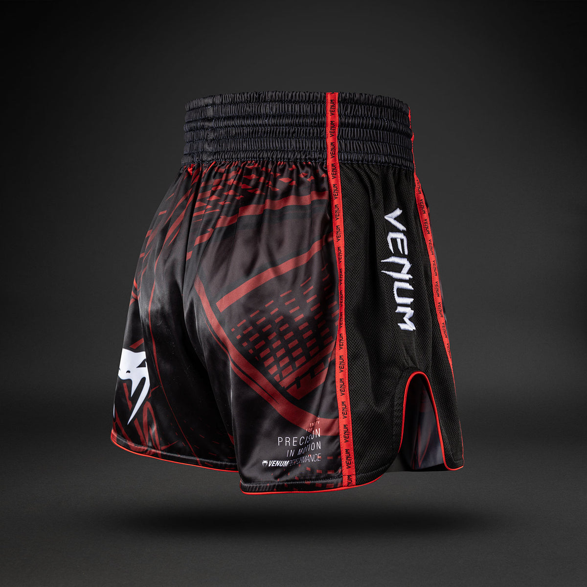 Venum Crimson Viper 2.0 Muay Thai Shorts - Black/Red