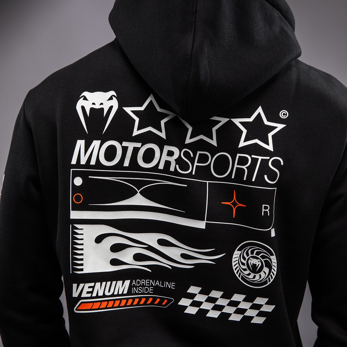 Venum Motorsport Hoodie - Deep Black