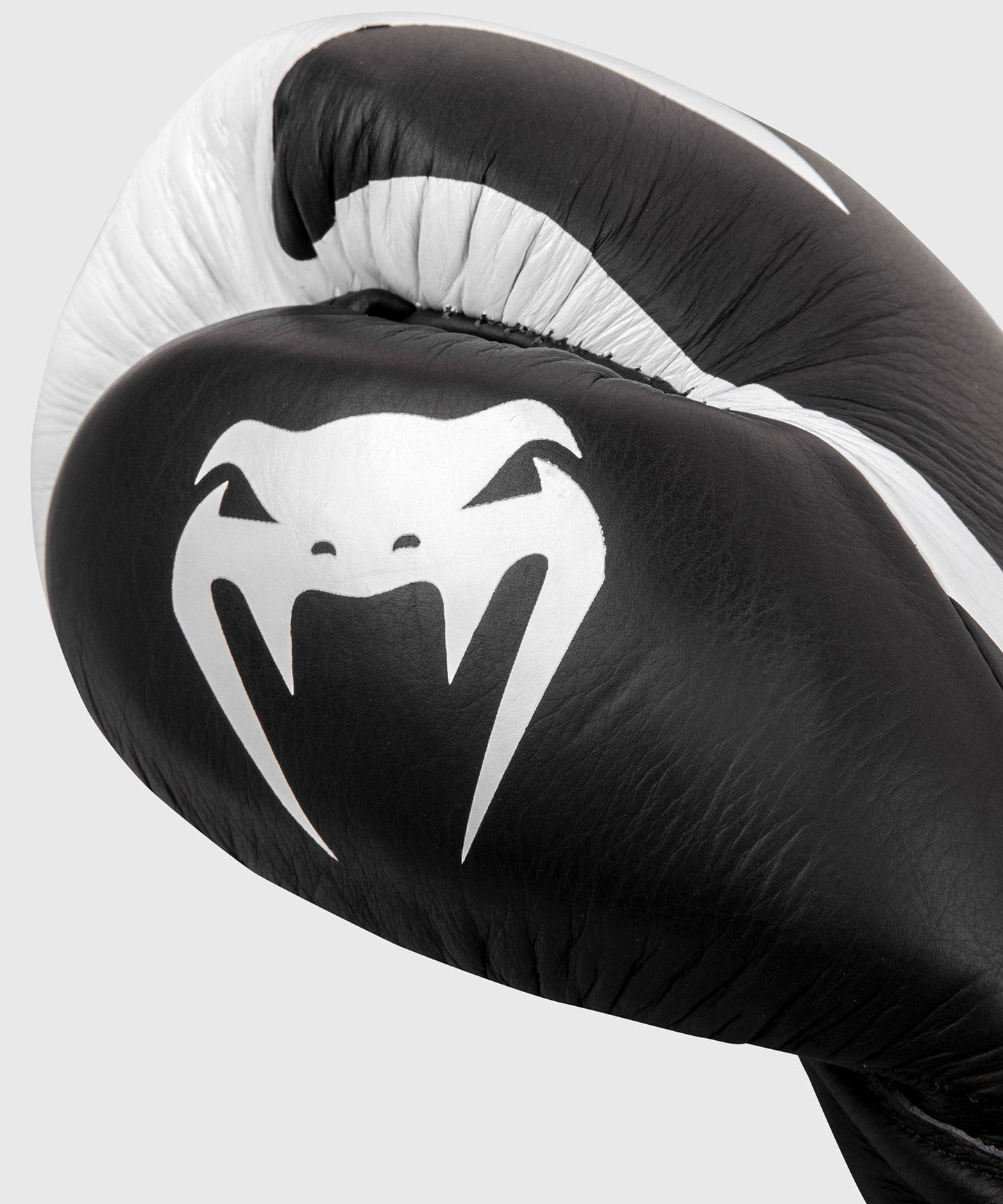Venum Hammer Pro Boxing Gloves - With Laces - Black/White