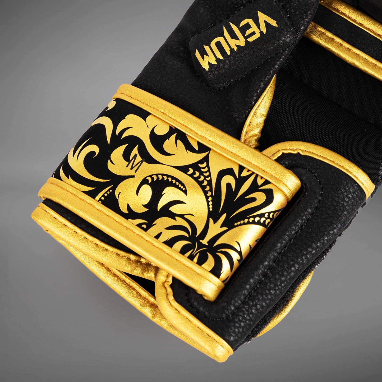 Venum x Topuria Unmatched Edition MMA Sparring Gloves - Black/Gold