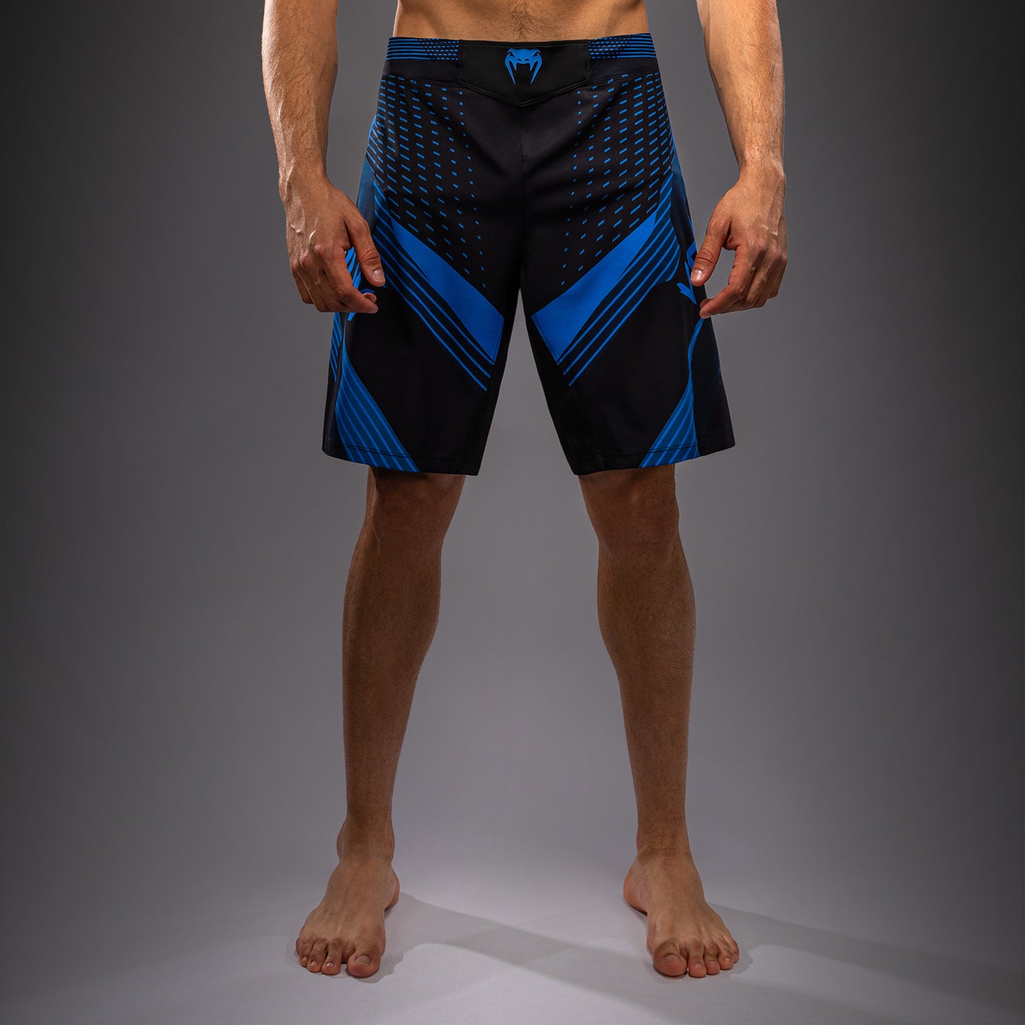 Venum No-Gi 6.0 Fight Shorts - Black/Blue