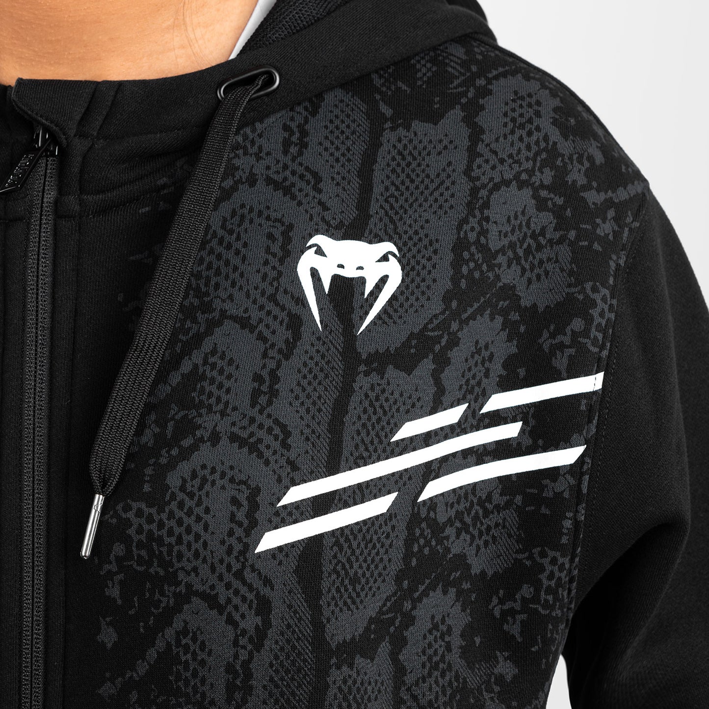 UFC Adrenaline by Venum Replica  Women’s Zip Hoodie - Black