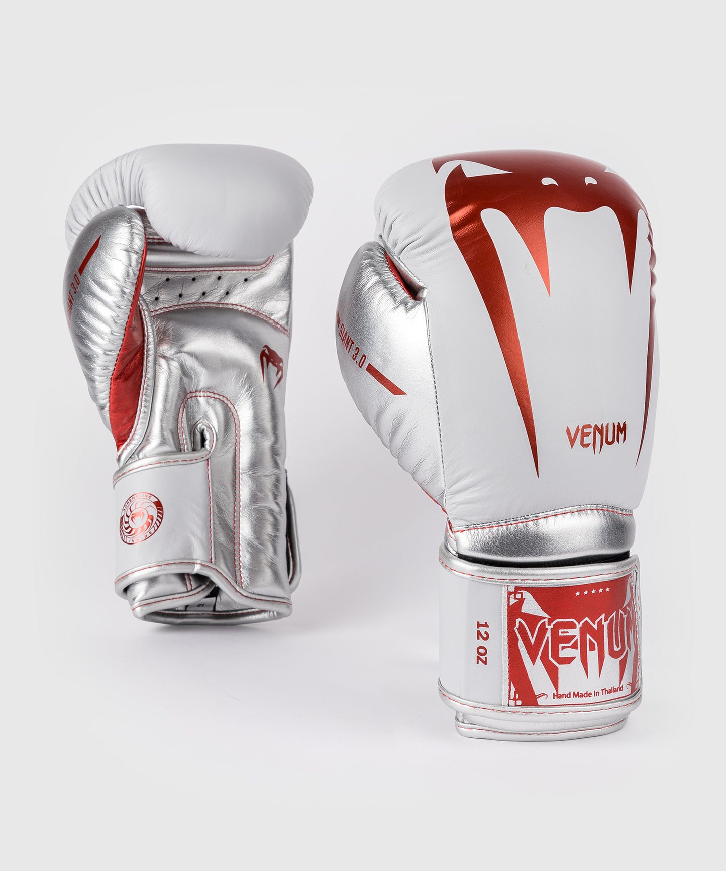 Venum Giant 3.0 Boxing gloves - Red/Silver - Special Edition