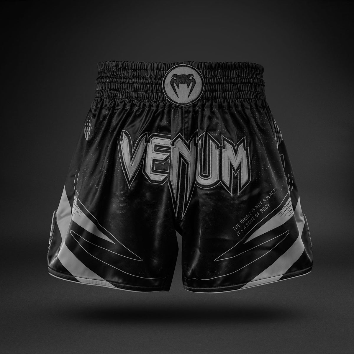 Venum Amazonia Reborn Muay Thai Shorts - Black/Grey