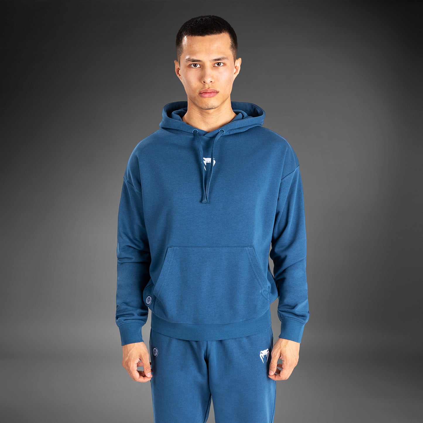 Venum Vortex XL Men's Hoodie - Navy Blue