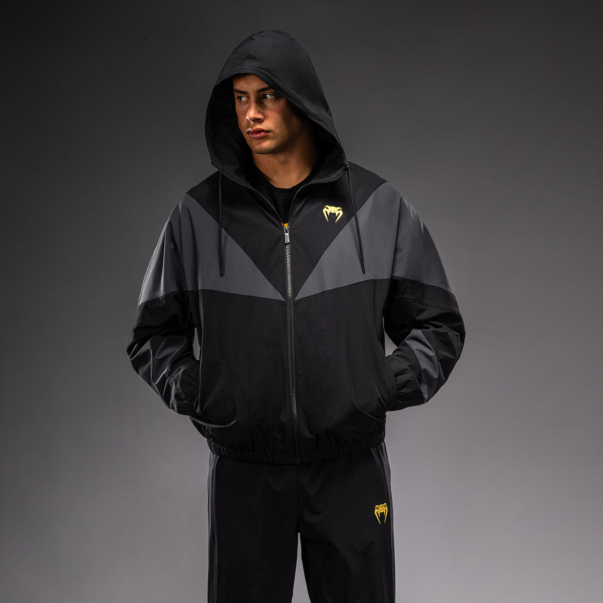 Venum Vectra Track Jacket - Black/Gold