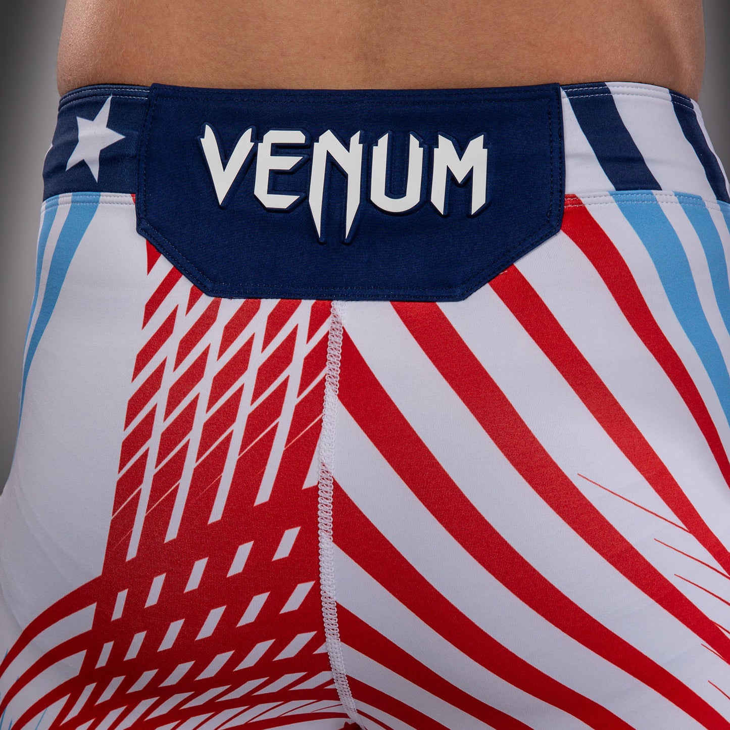 Men's Official UFC Freedom 250 by Venum White Authentic Fight Night Vale Tudo Short
