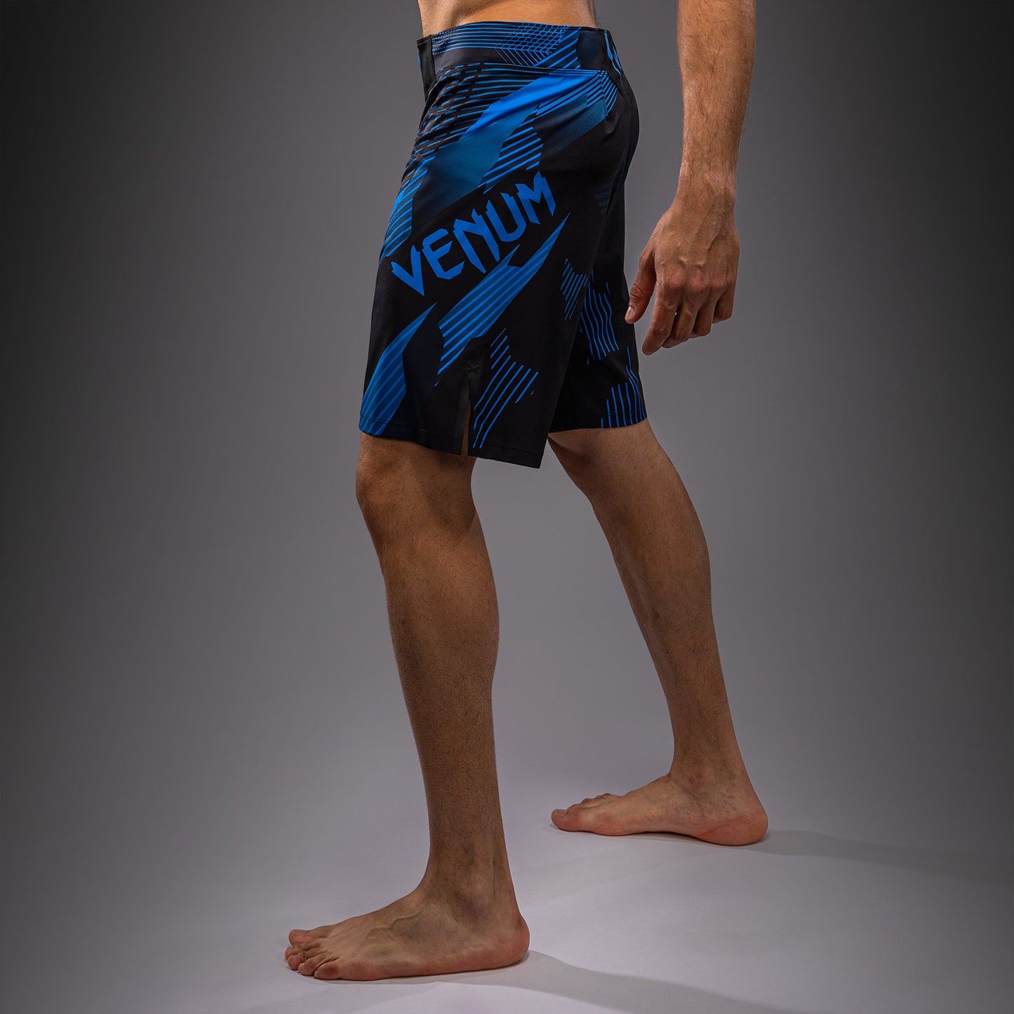 Venum No-Gi 6.0 Fight Shorts - Black/Blue