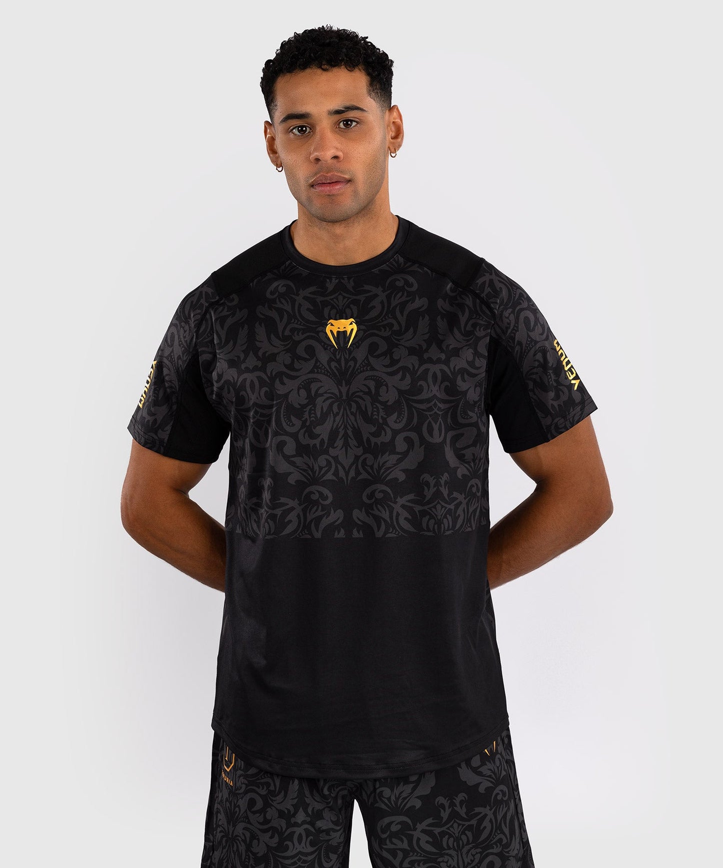 Venum x Ilia Topuria Unmatched Dry-Tech Shirt - Black/Gold