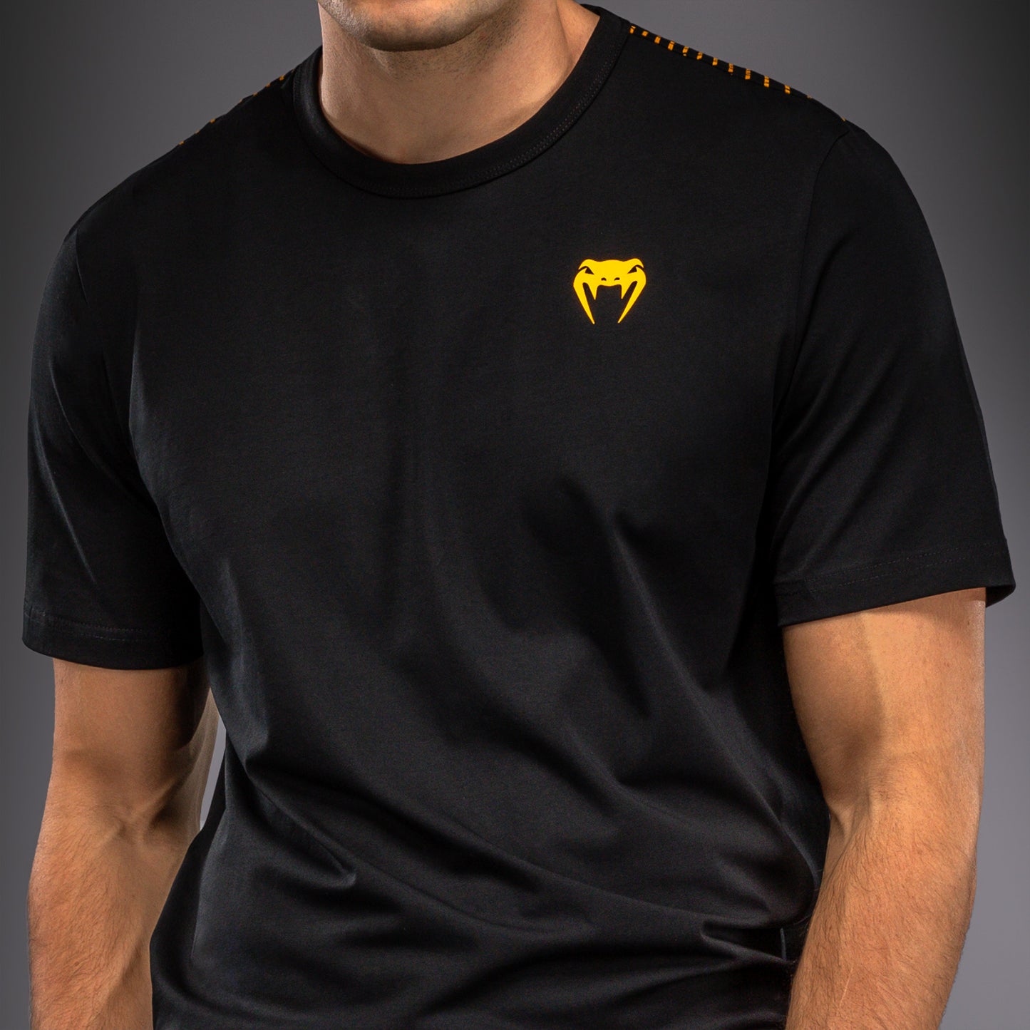 Venum Quetzal Fury T-Shirt - Black/Fury Red/ Tangerine