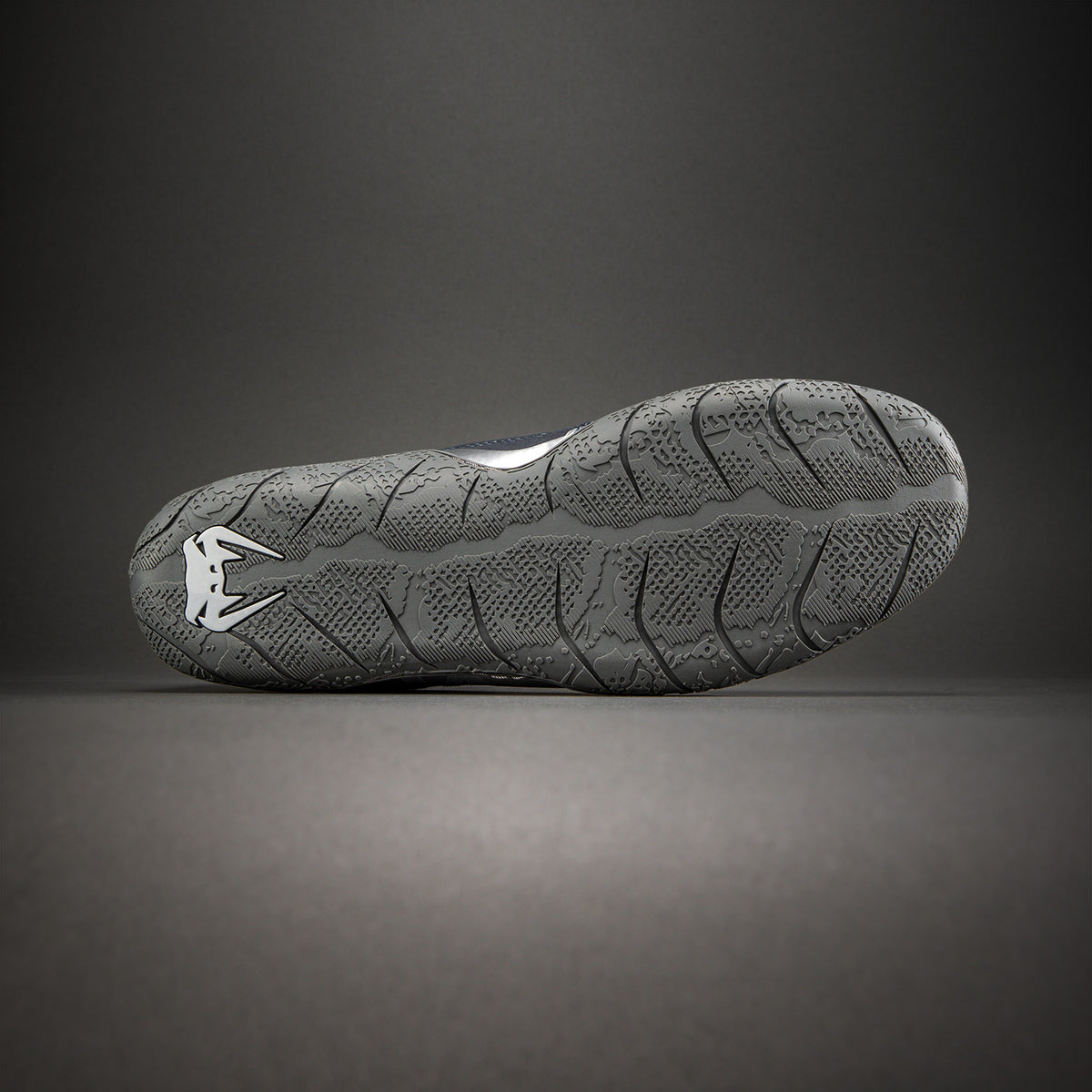 Venum Elite Wrestling Shoes - Navy Blue