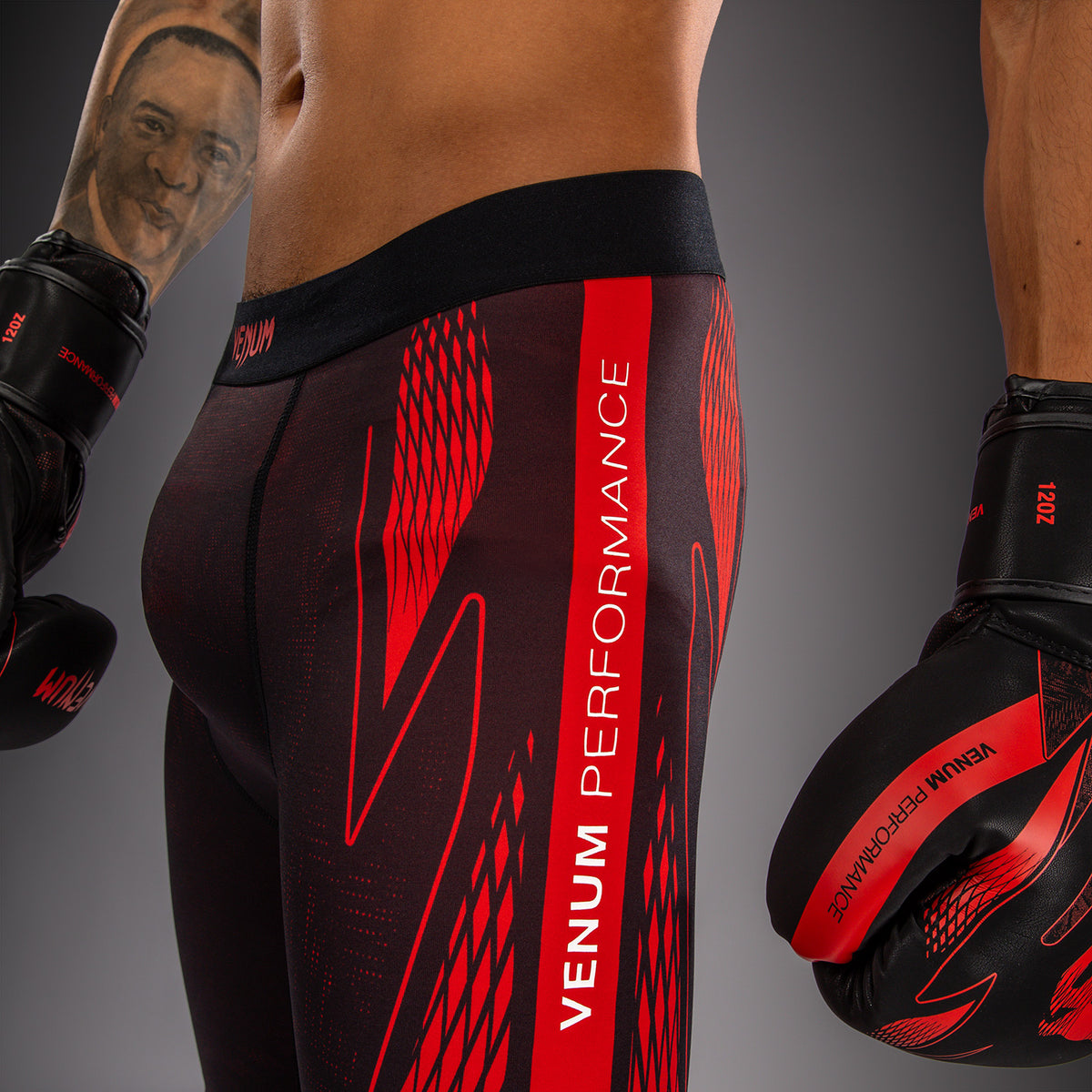 Venum Amazonia Reborn Vale Tudo Shorts - Black/Red