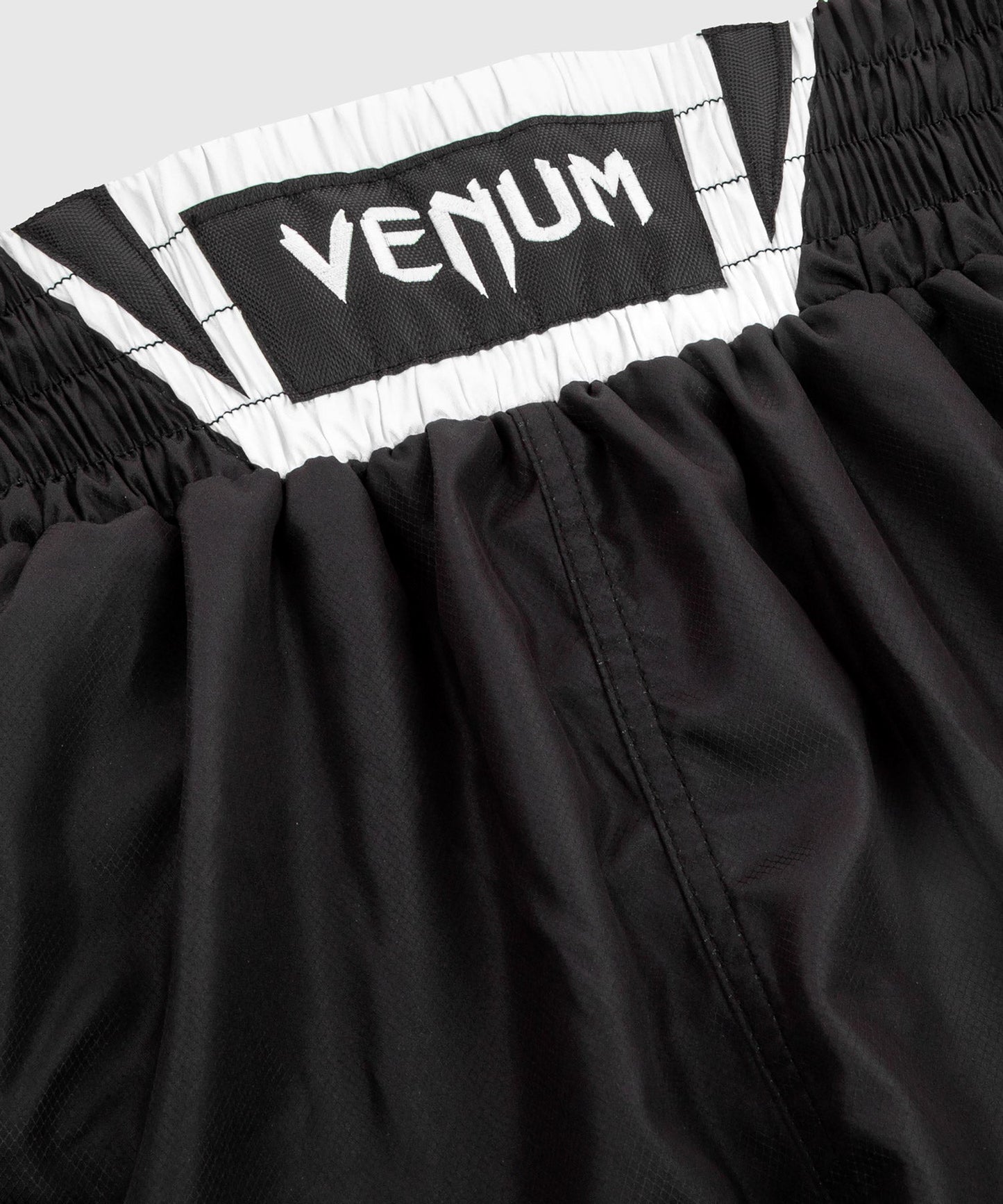 Venum Elite Boxing Shorts - Black/White