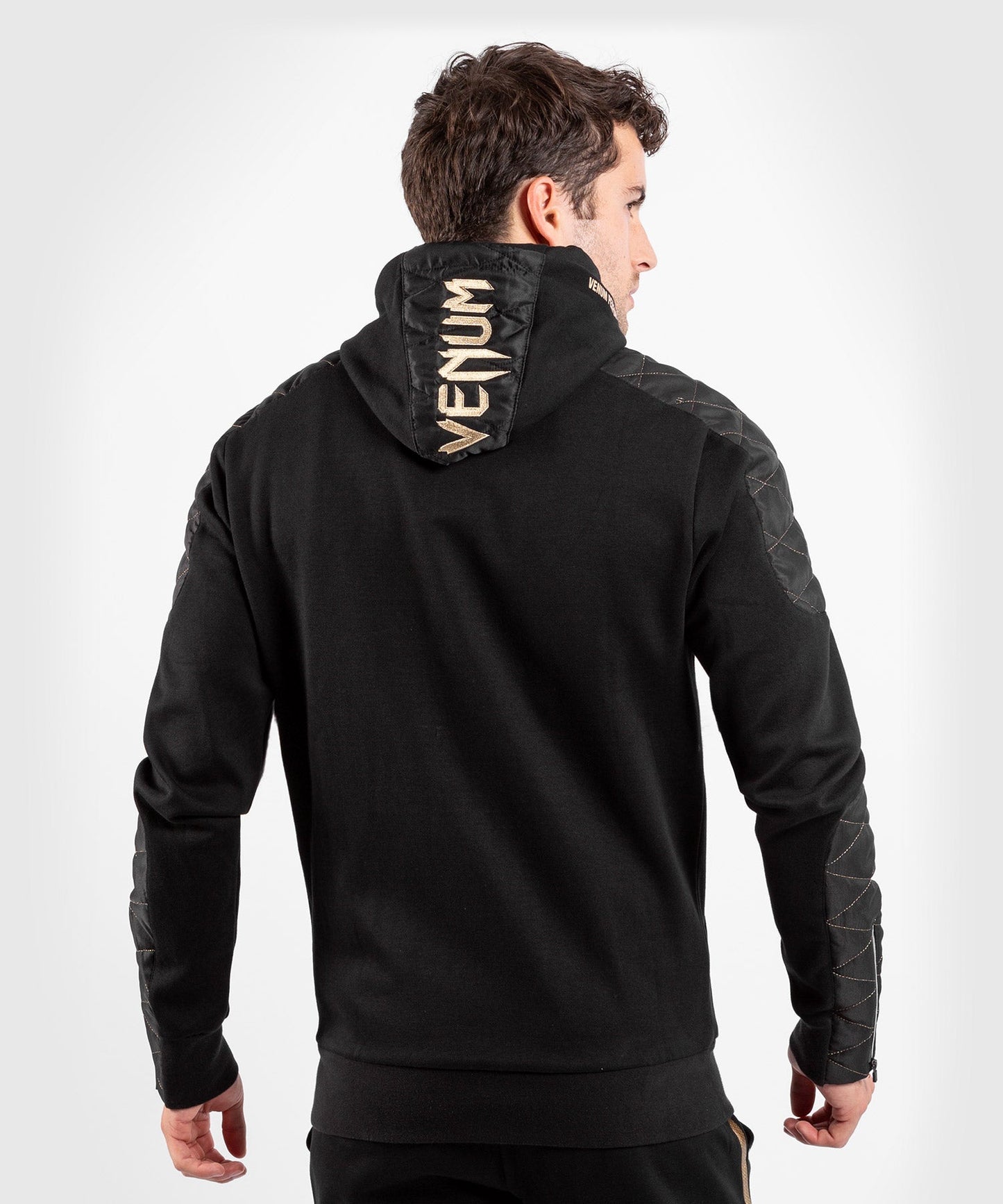 Venum Laser Evo Hoodie - Black/Gold