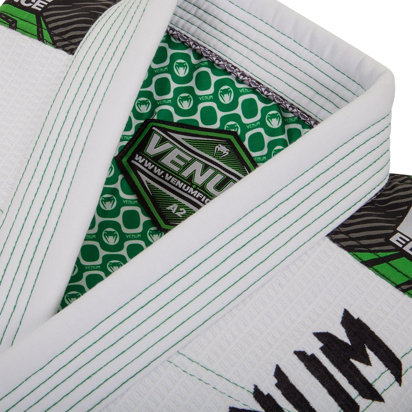 Venum Elite BJJ Gi - White/Green