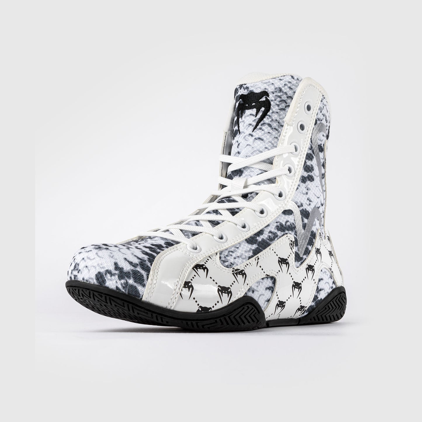 Venum White Snake Boxing Shoes for Women - White