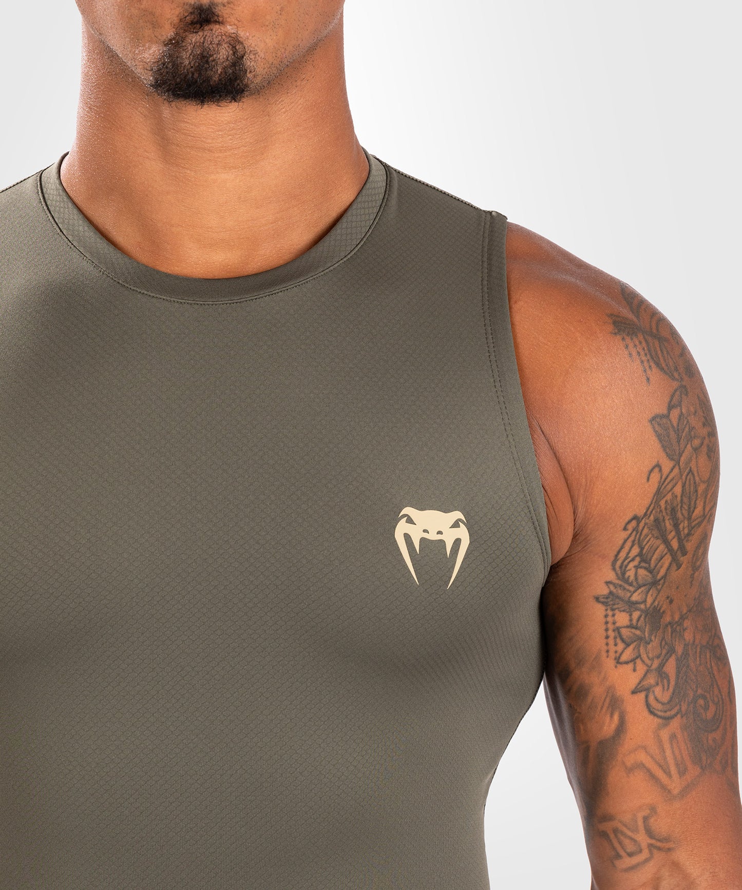 Venum Contender Men’s Sleeveless Rashguard - Khaki