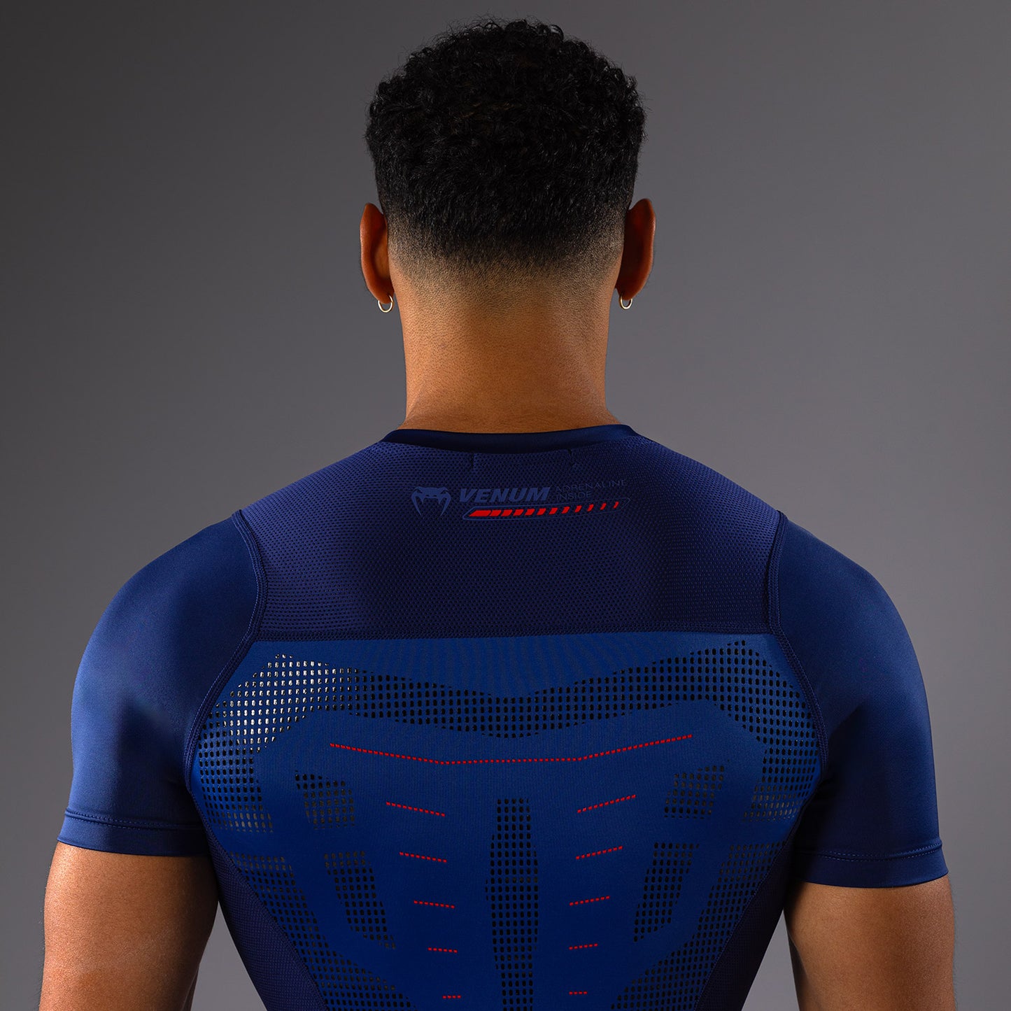 Venum Technical 3.0 Short Sleeve Rashguard - Night Blue