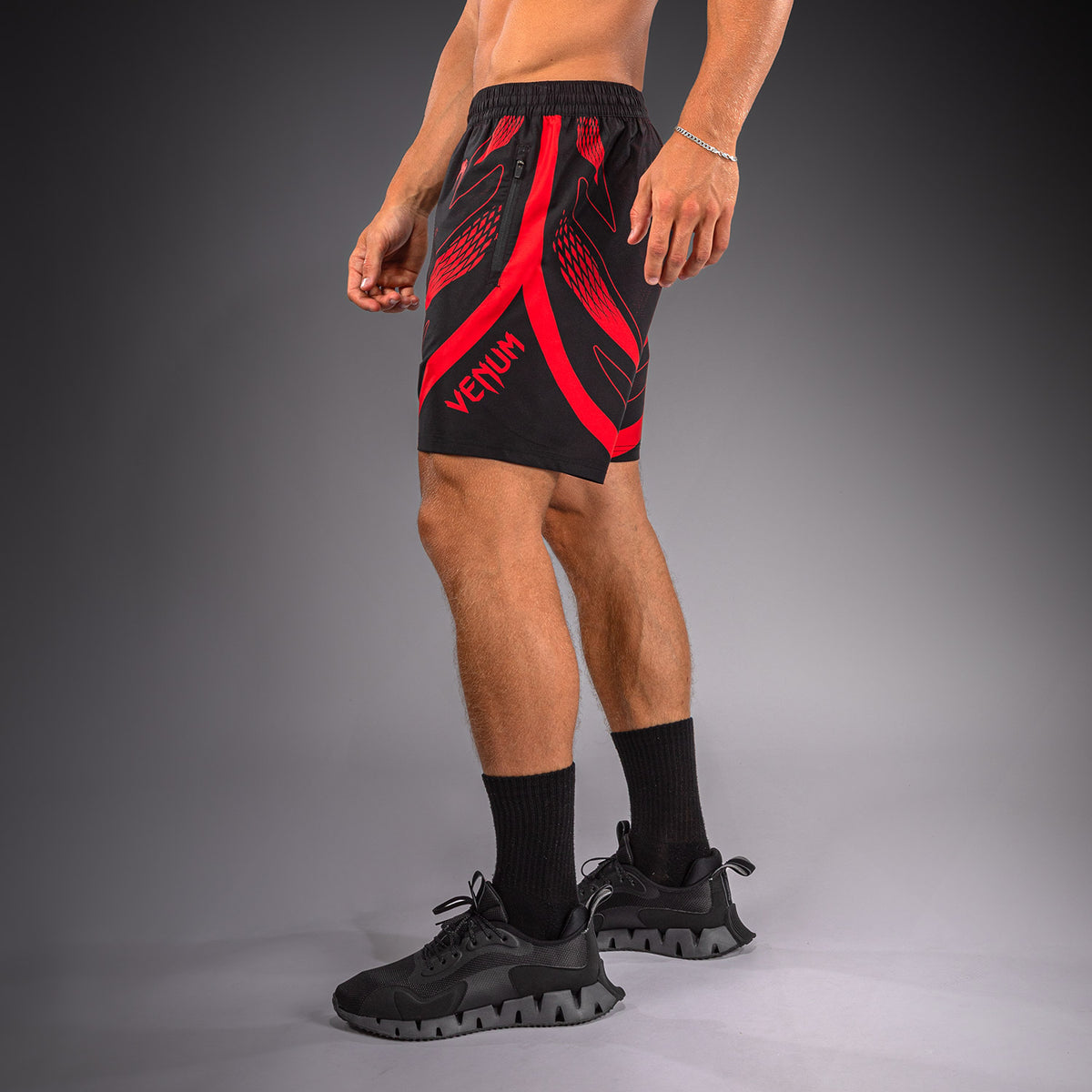 Venum Amazonia Reborn Training Shorts - Black/Red