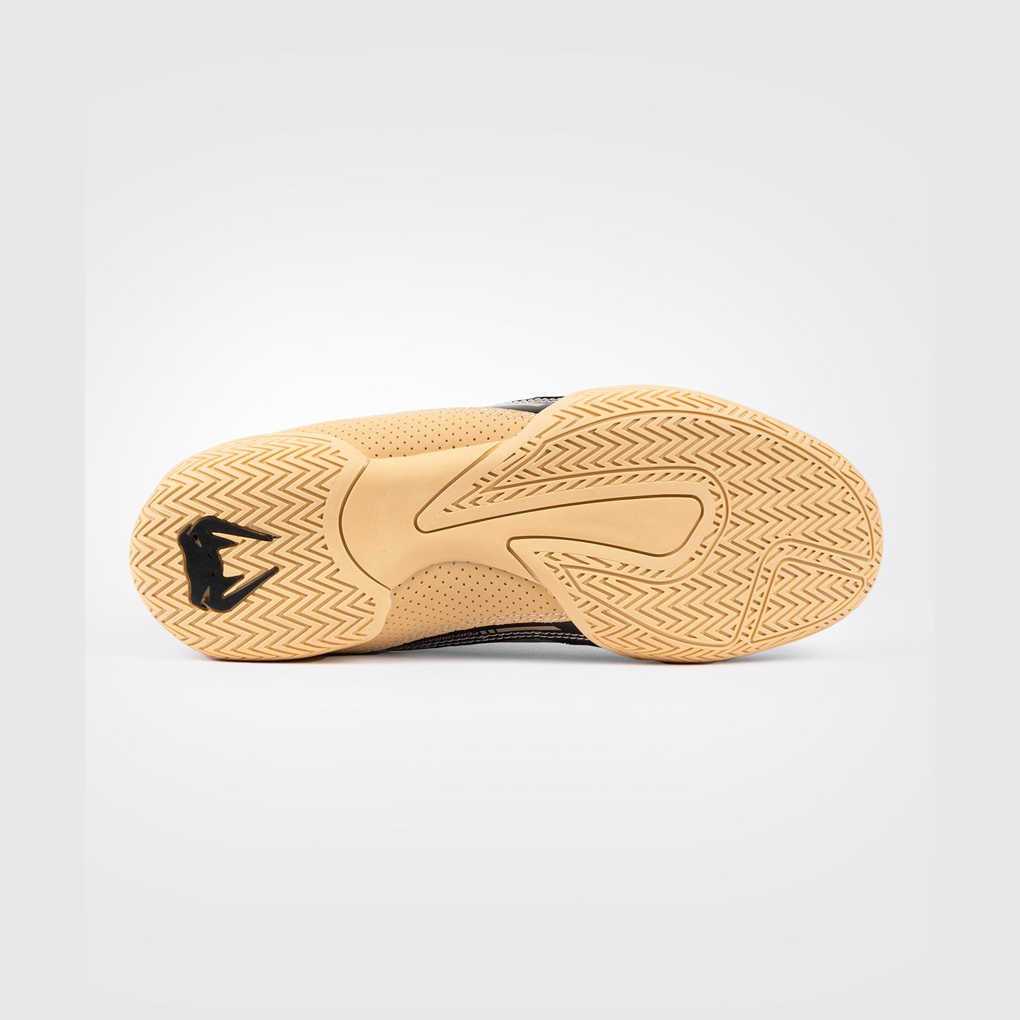 Venum Elite Boxing Shoes - Black/Beige