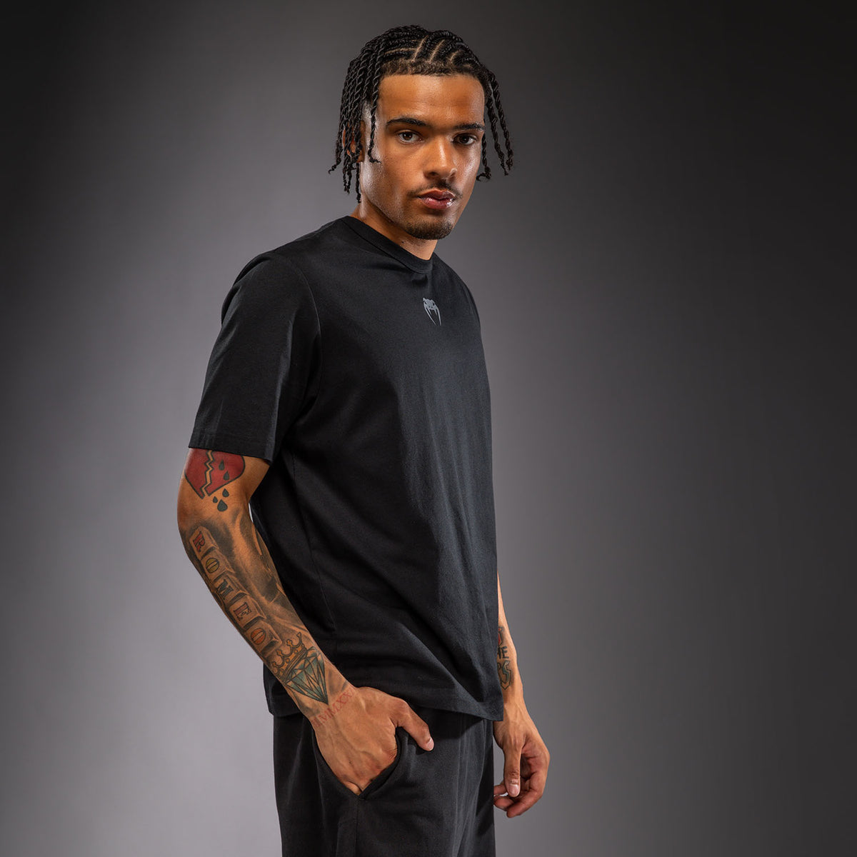 Venum Amazonia Reborn T-Shirt - Black/Grey