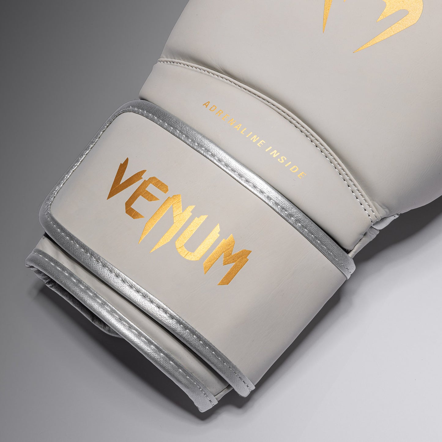 Venum Contender 1.5 Boxing Gloves - Ivory/ Gold