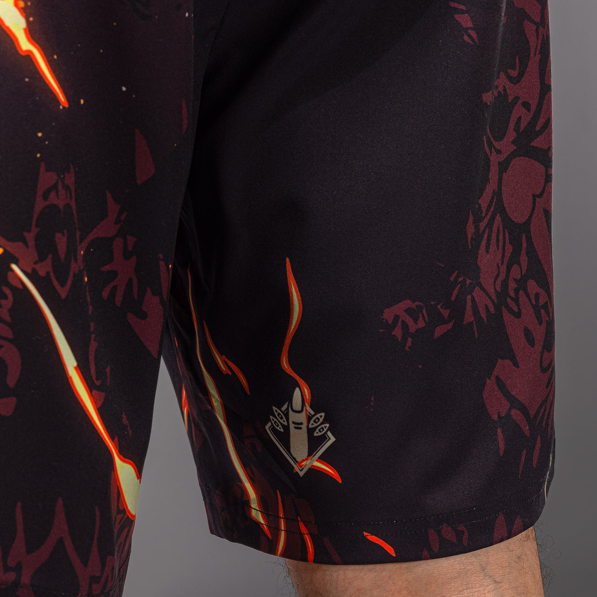 Jujutsu Kaisen x Venum Sukuna Training Shorts - Black/Beige