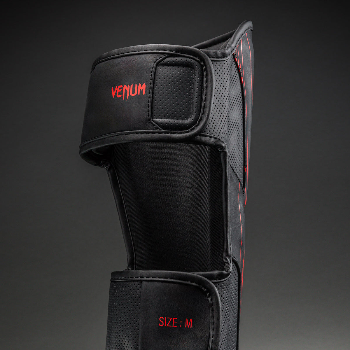 Venum Amazonia Reborn Shin Guards - Black/Red