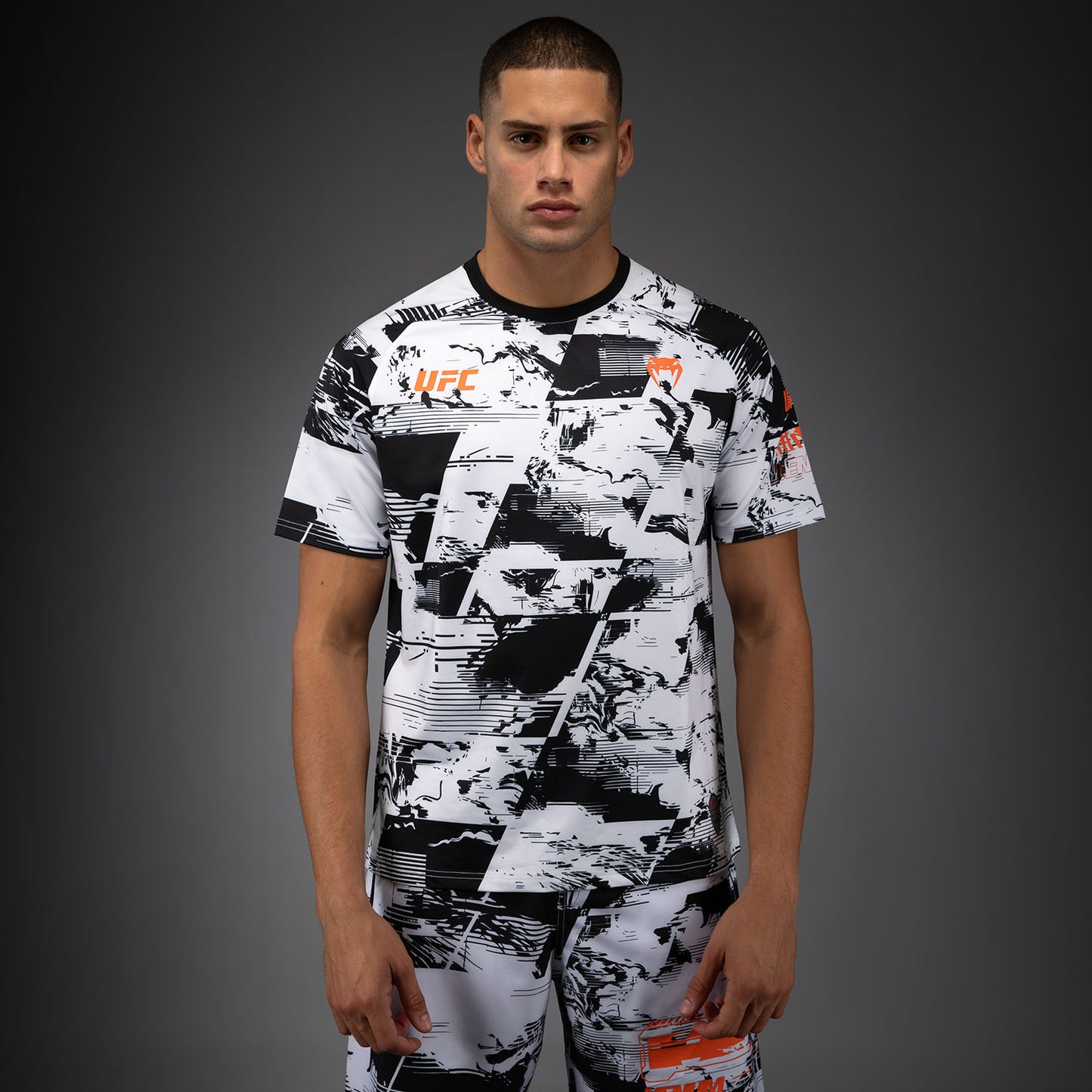 Men's UFC Zenith by Venum White Authentic Fight Week Performance Short Sleeve T-Shirt